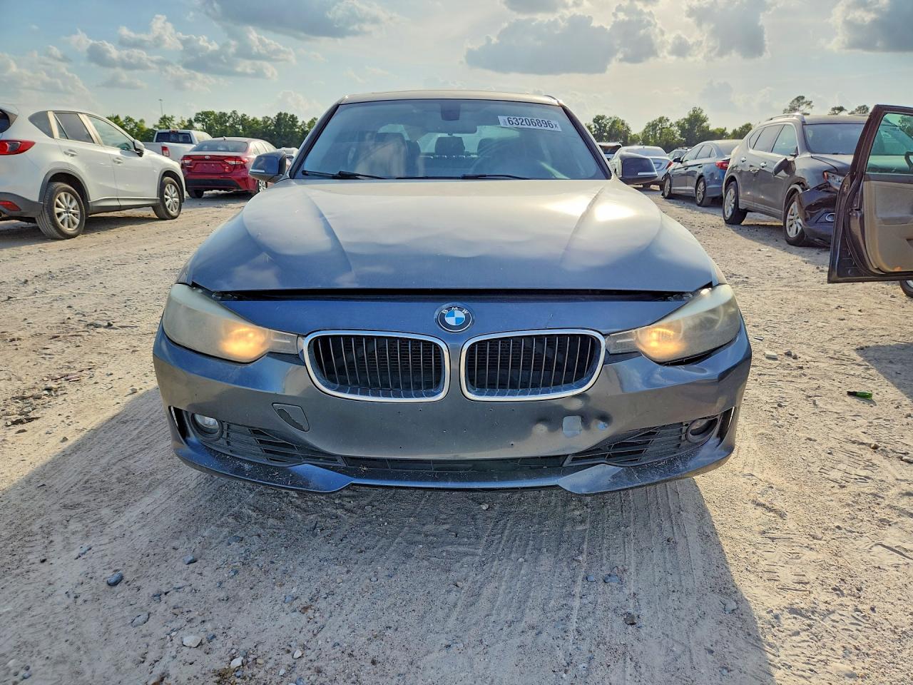 2013 Bmw 328 I Gray vin: WBA3A5G54DNP21758