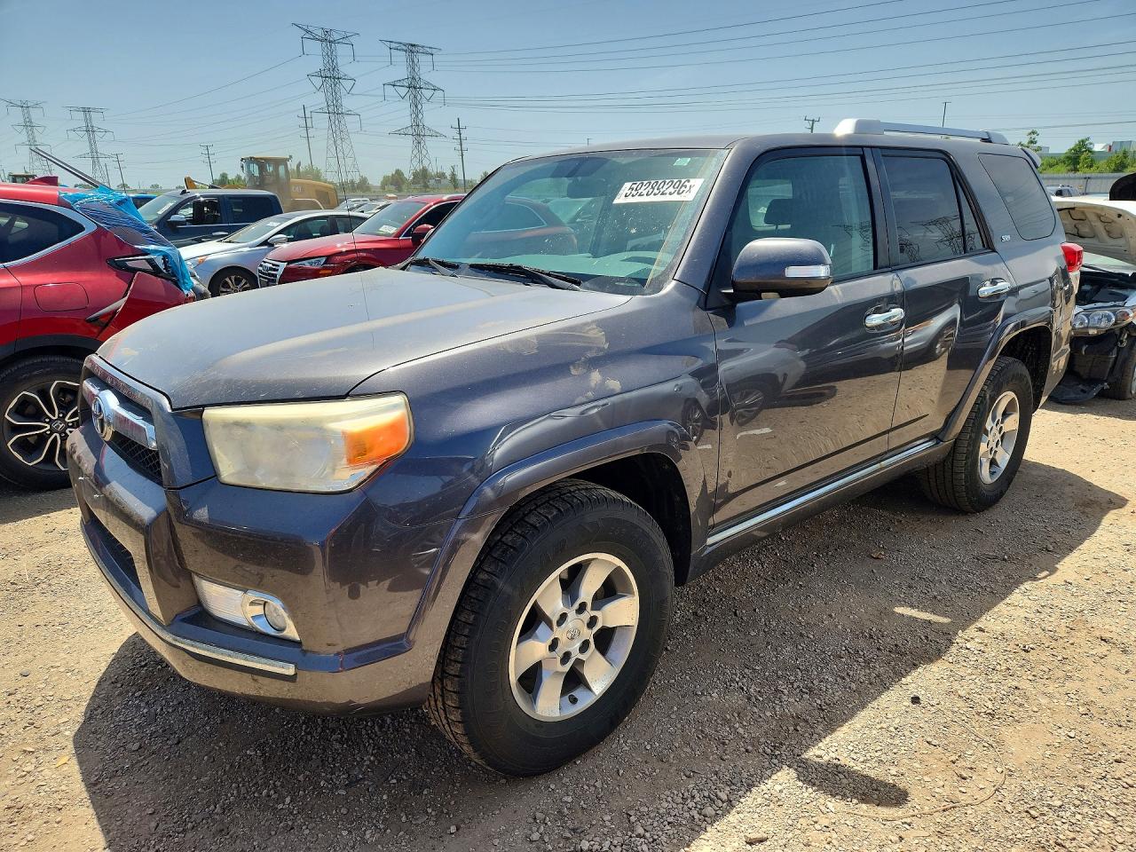 2010 Toyota 4runner Sr5 Серый vin: JTEBU5JR0A5003455
