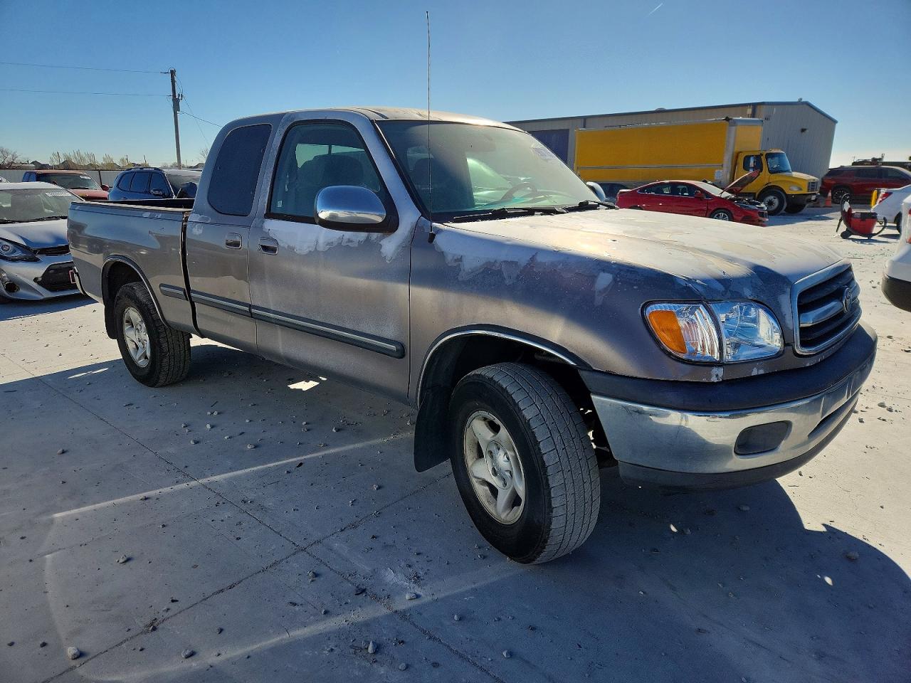 2002 Toyota Tundra Access Cab Sr5 Серебряный vin: 5TBRN34142S231831