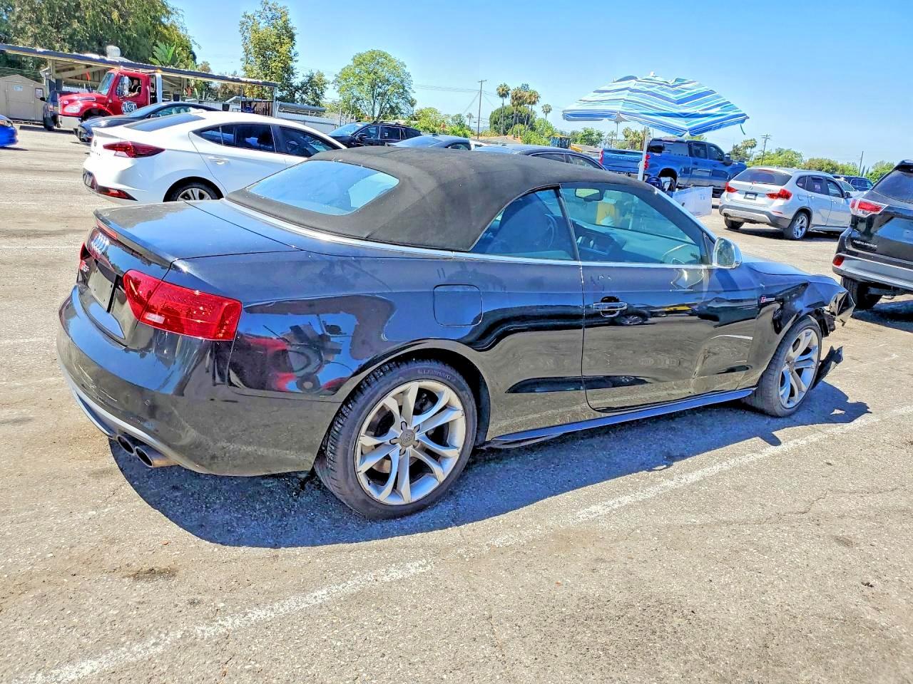 2013 Audi S5 Premium Plus Black vin: WAUCGAFH3DN012791