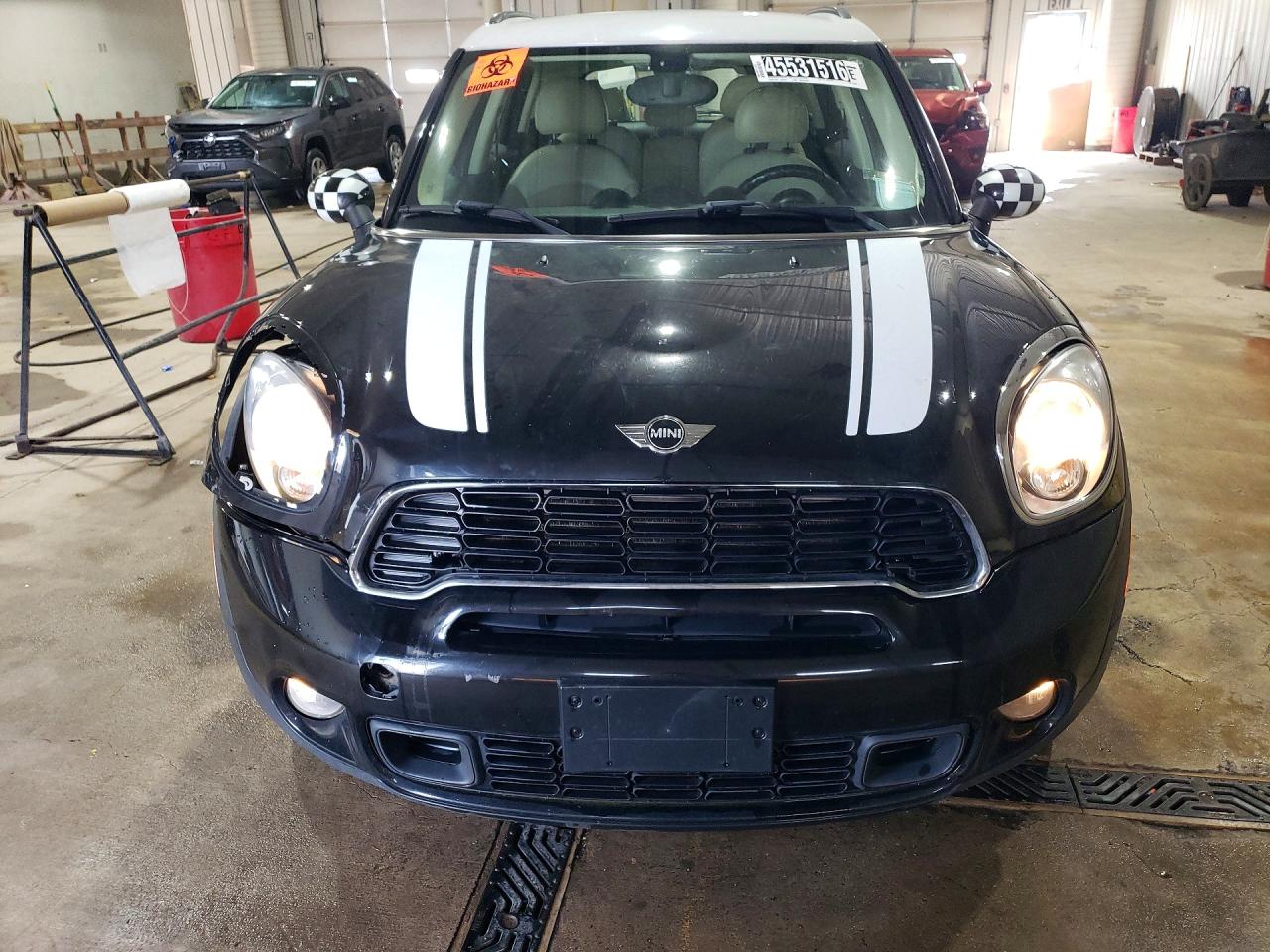 2014 Mini Cooper S Countryman Черный vin: WMWZC5C5XEWP39686