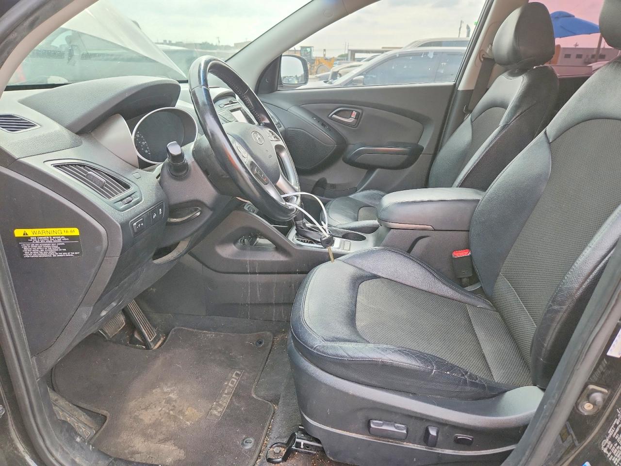 2015 Hyundai Tucson Se Black vin: KM8JU3AG9FU100343