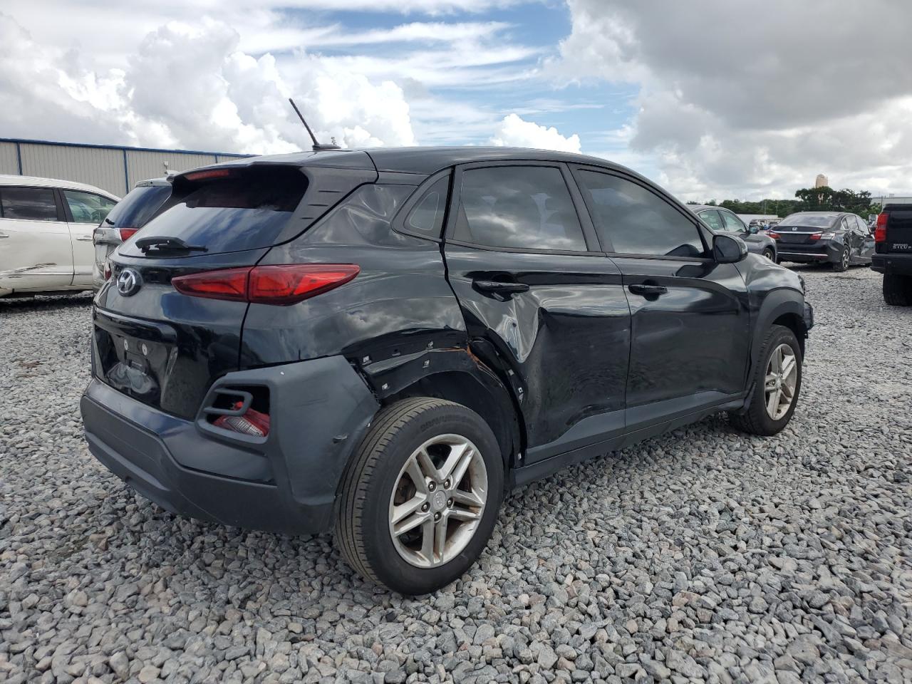 2018 Hyundai Kona Se Черный vin: KM8K12AA5JU186875