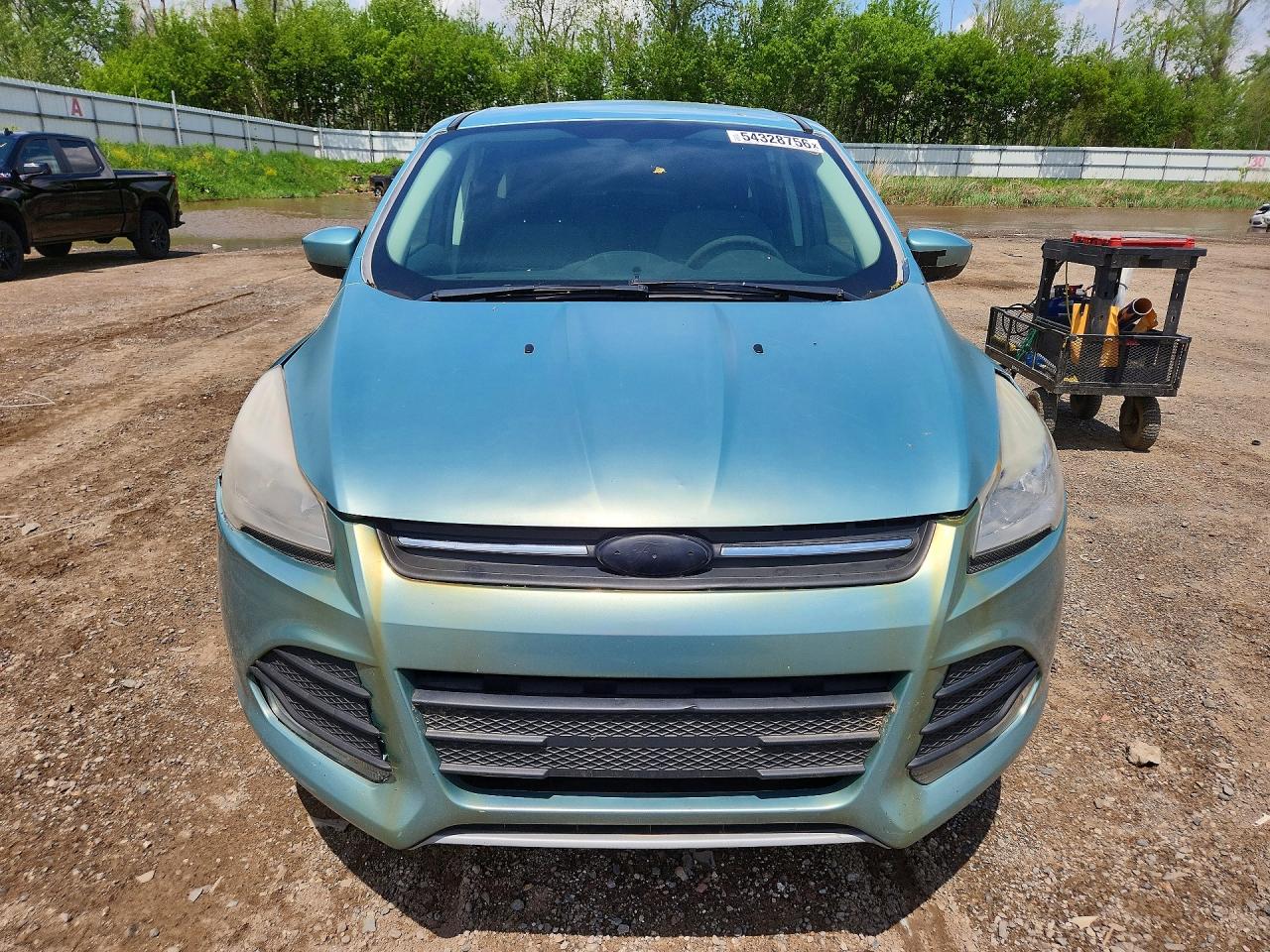 2013 Ford Escape Se Blue vin: 1FMCU0GX2DUB27184