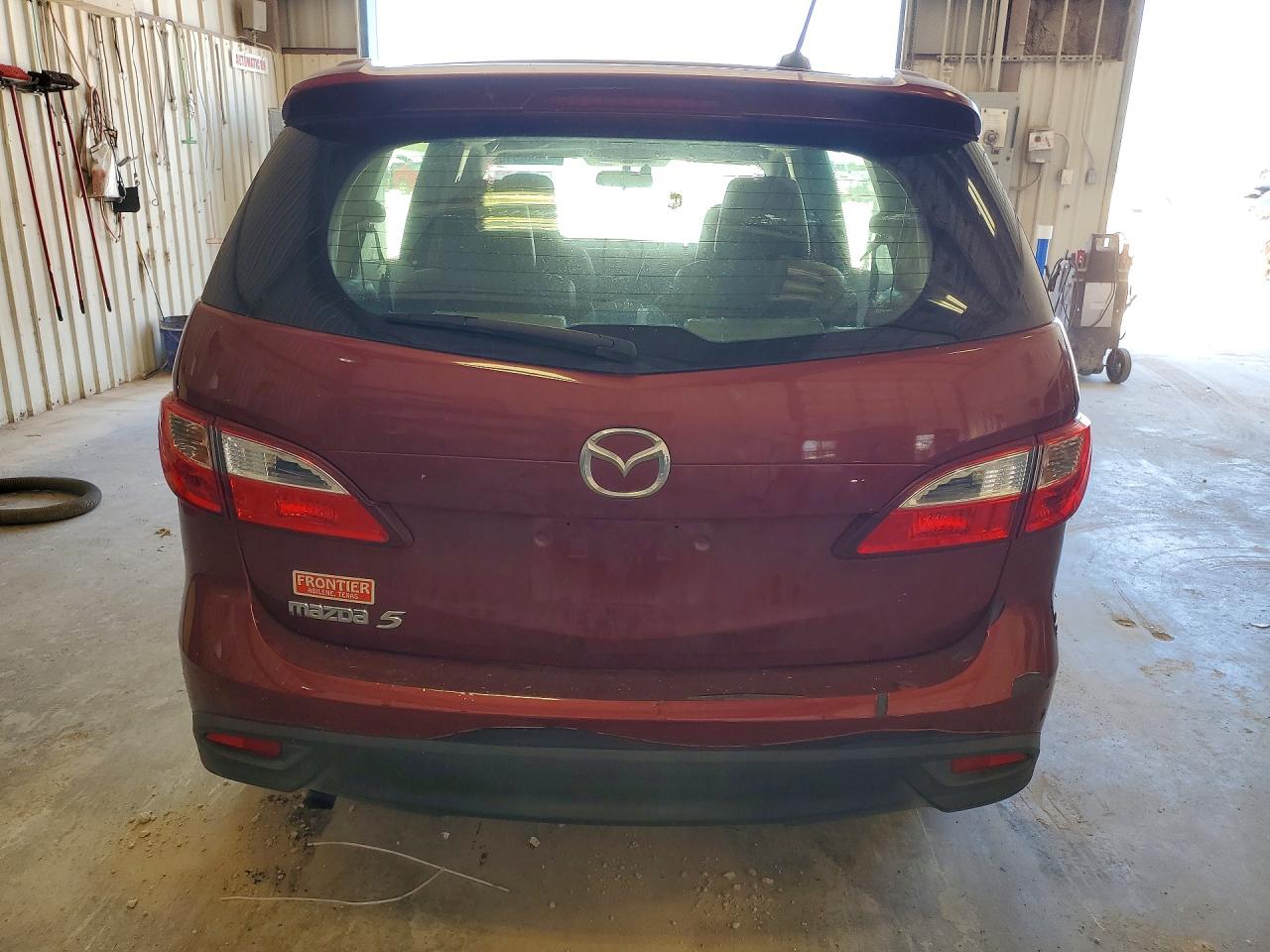 2012 Mazda 5 Maroon vin: JM1CW2DL9C0140595