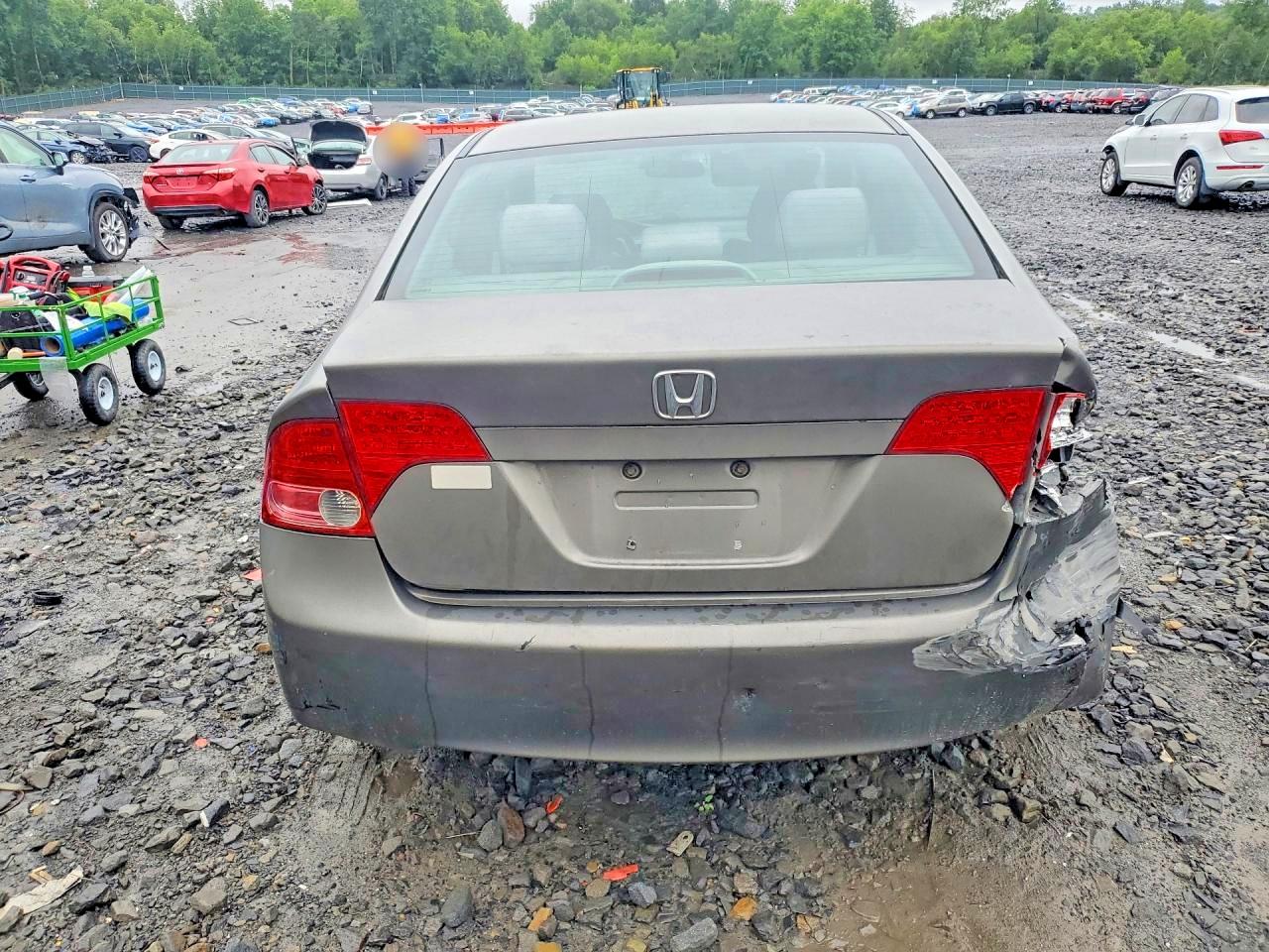 2008 Honda Civic Ex Gray vin: 2HGFA16808H524090