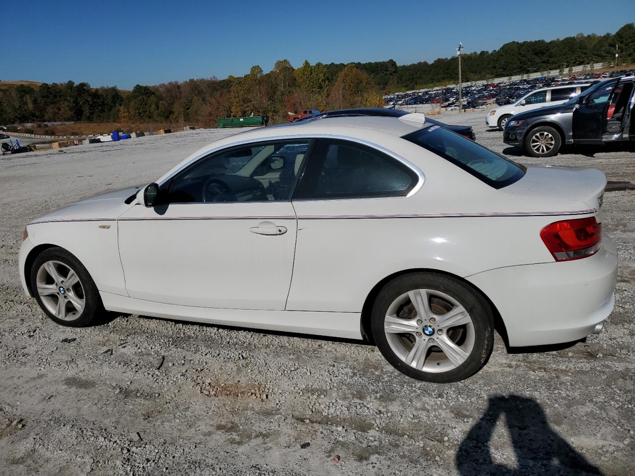 2012 Bmw 128 I White vin: WBAUP7C59CVP22813