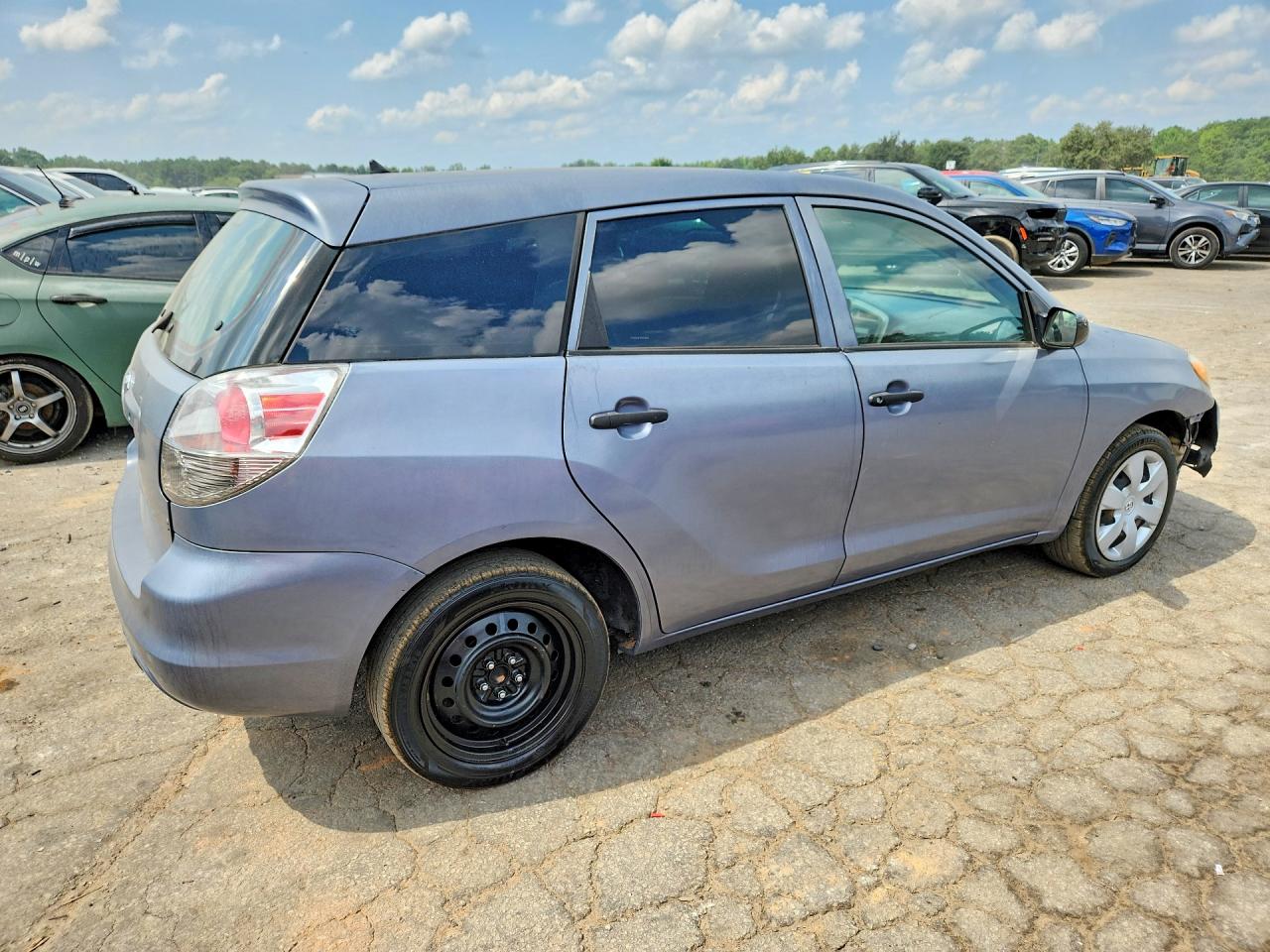 2007 Toyota Corolla Matrix Xr Blue vin: 2T1KR32E97C658022