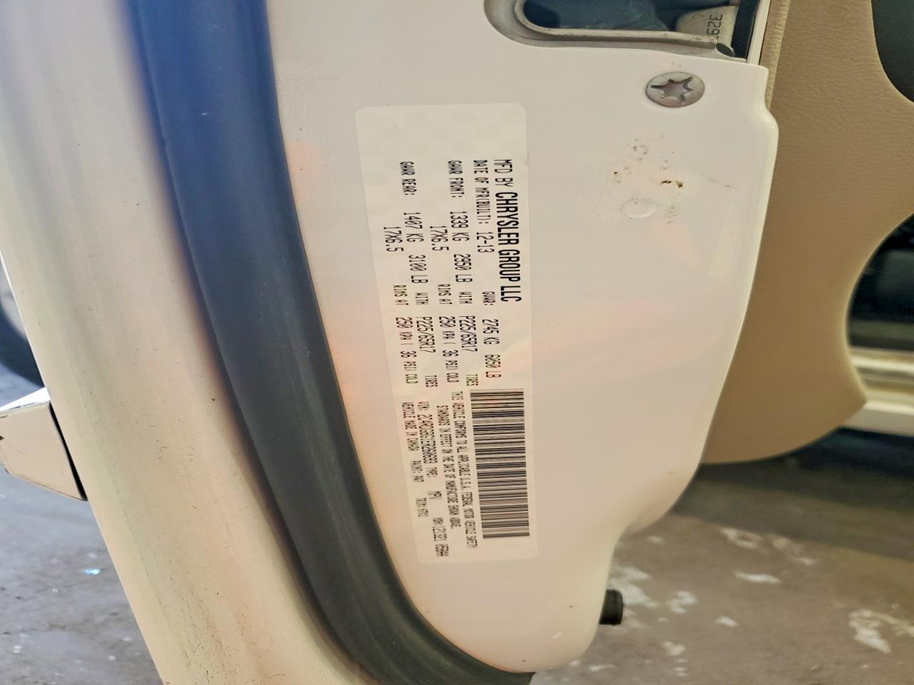 2014 Dodge Grand Caravan Se Белый vin: 2C4RDGBG1ER260693