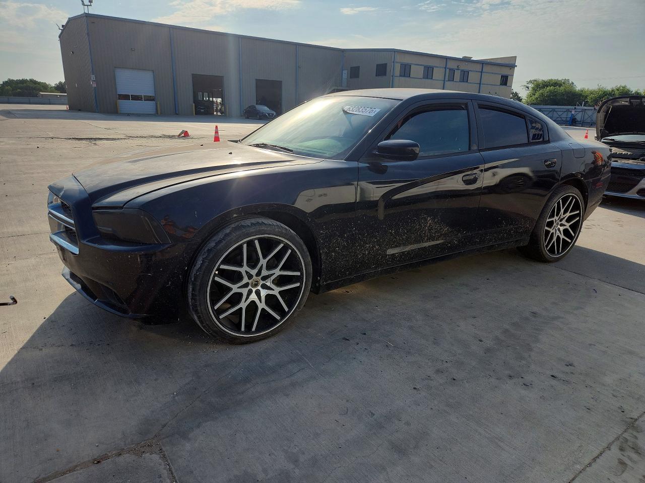 2014 Dodge Charger Sxt Black vin: 2C3CDXHG3EH182408