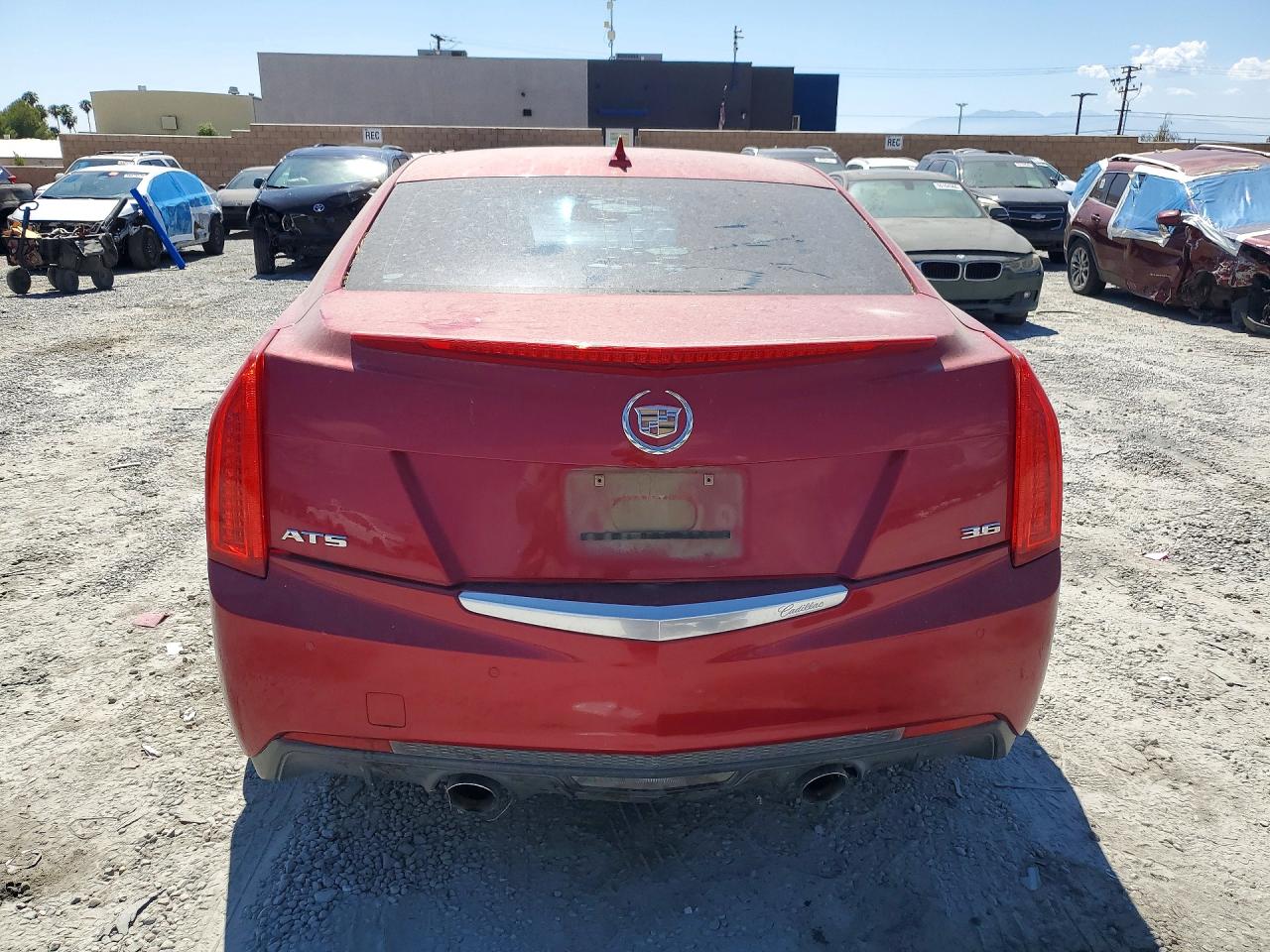 2013 Cadillac Ats Luxury Burgundy vin: 1G6AB5R33D0109568