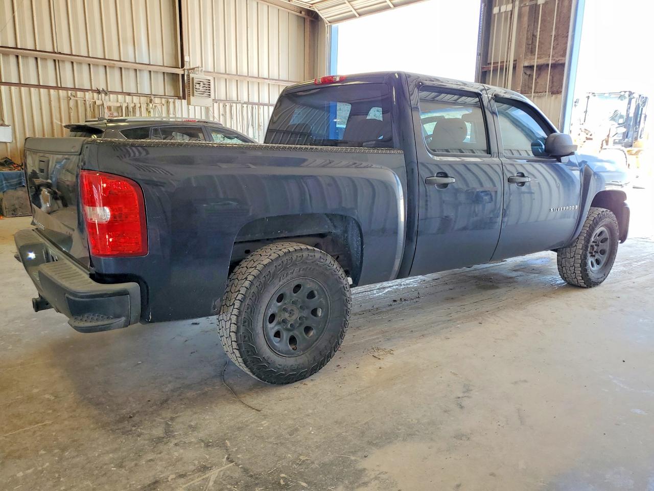 2008 Chevrolet Silverado C1500 Blue vin: 3GCEC13C08G265114