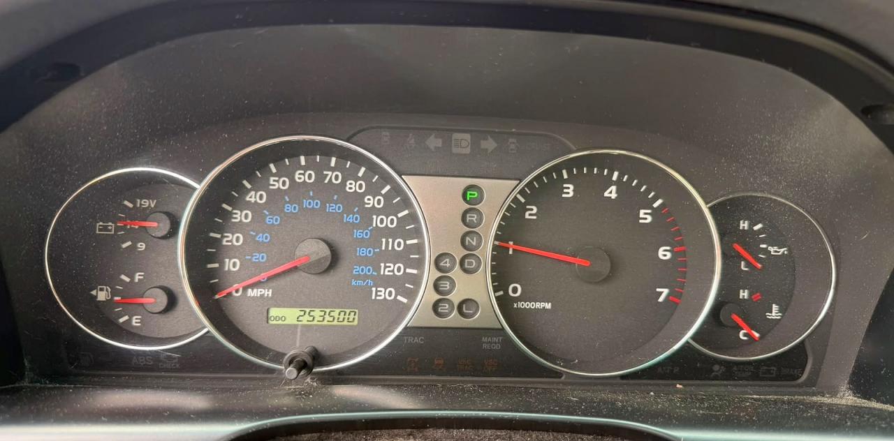 2004 Toyota Land Cruiser Base Blue vin: JTEHT05JX42057873