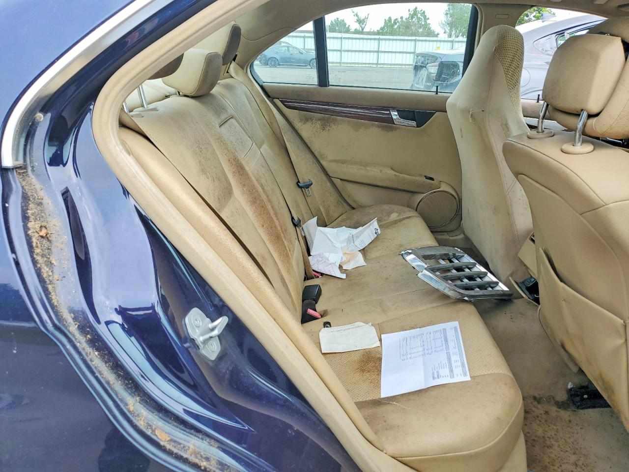 2008 Mercedes-benz C 300 4matic Blue vin: WDDGF81X78F168157