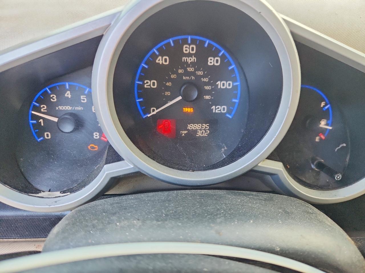 2007 Honda Element Ex Красный vin: 5J6YH27797L011074