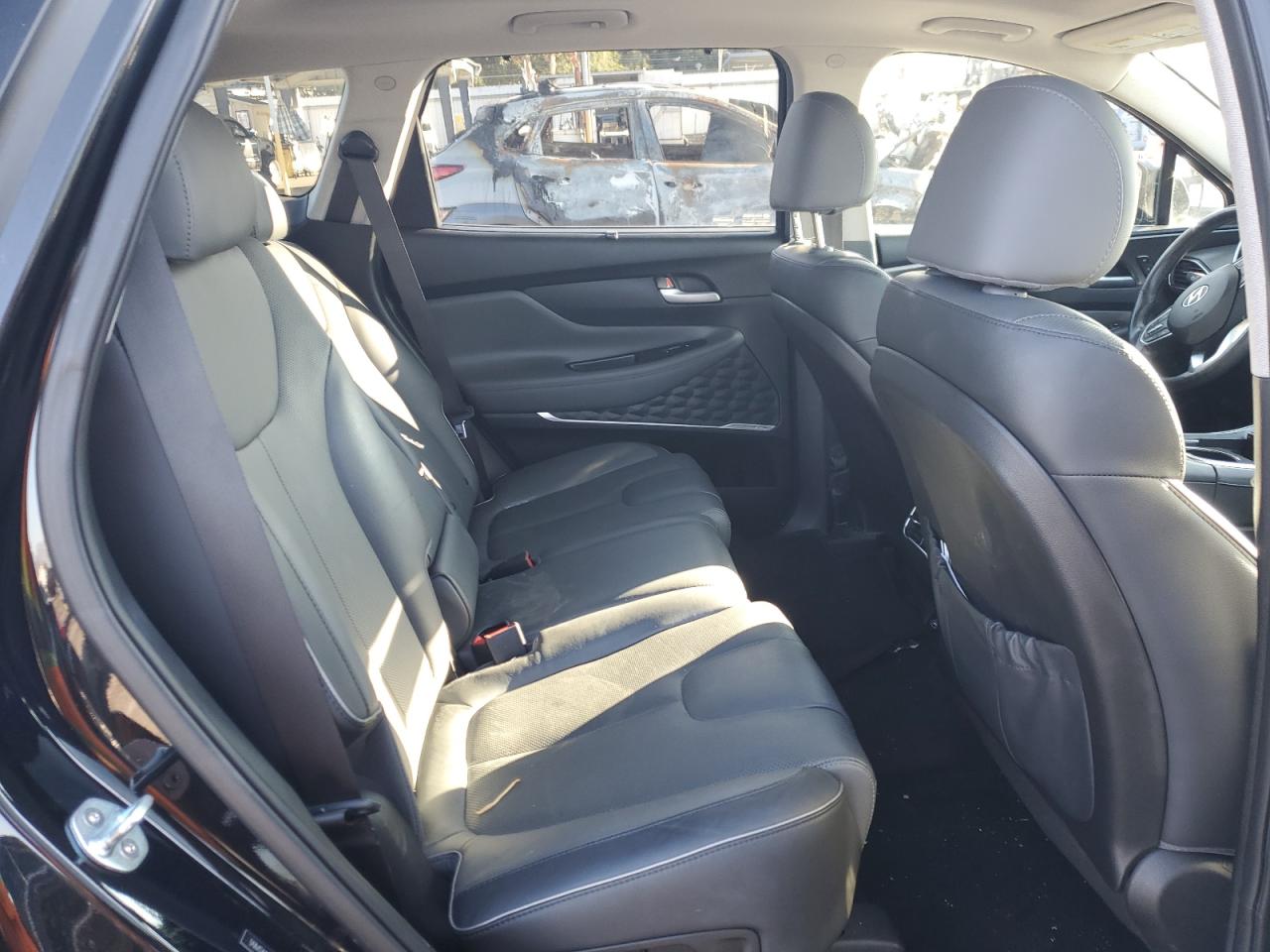 2021 Hyundai Santa Fe Limited Black vin: 5NMS44AL4MH315192
