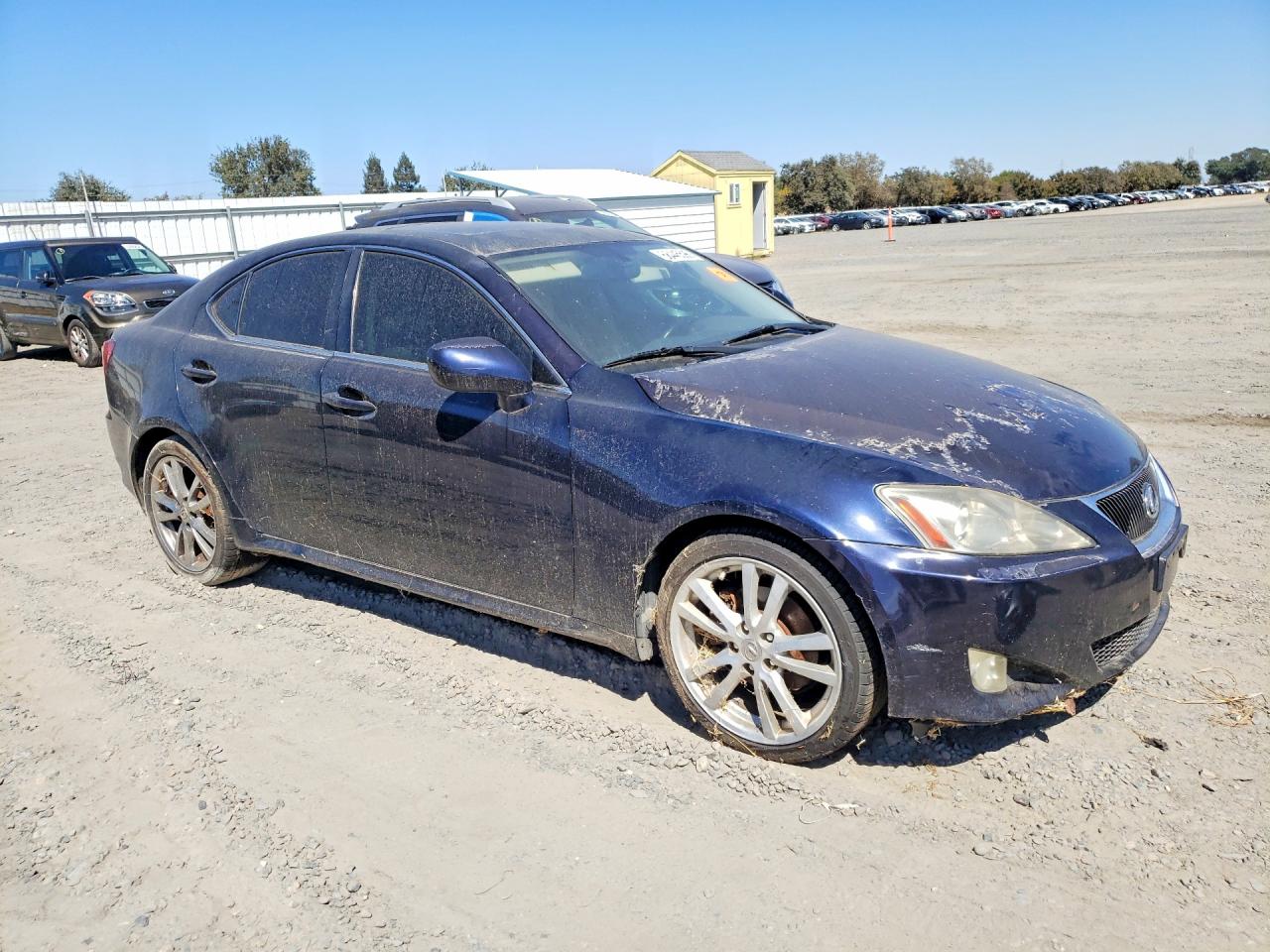 2008 Lexus Is 250 Base Blue vin: JTHBK262785051807