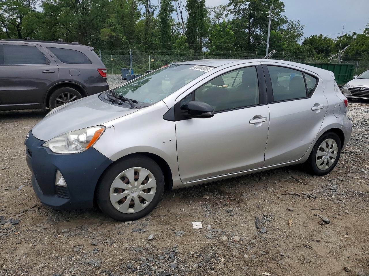 2012 Toyota Prius C Two Silver vin: JTDKDTB34C1014973