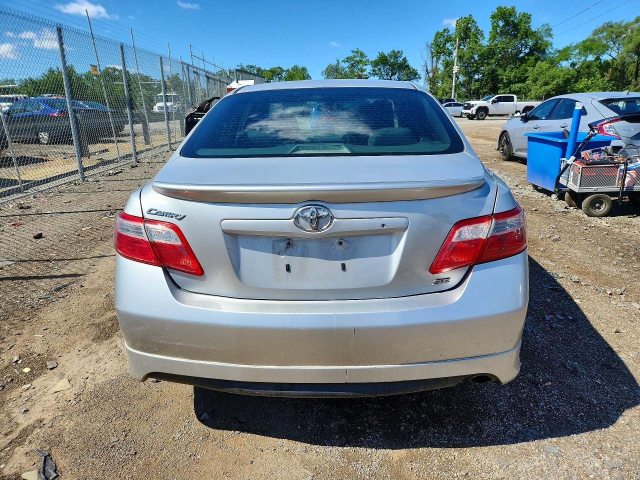 2008 Toyota Camry Se Серебряный vin: 4T1BE46K58U764887