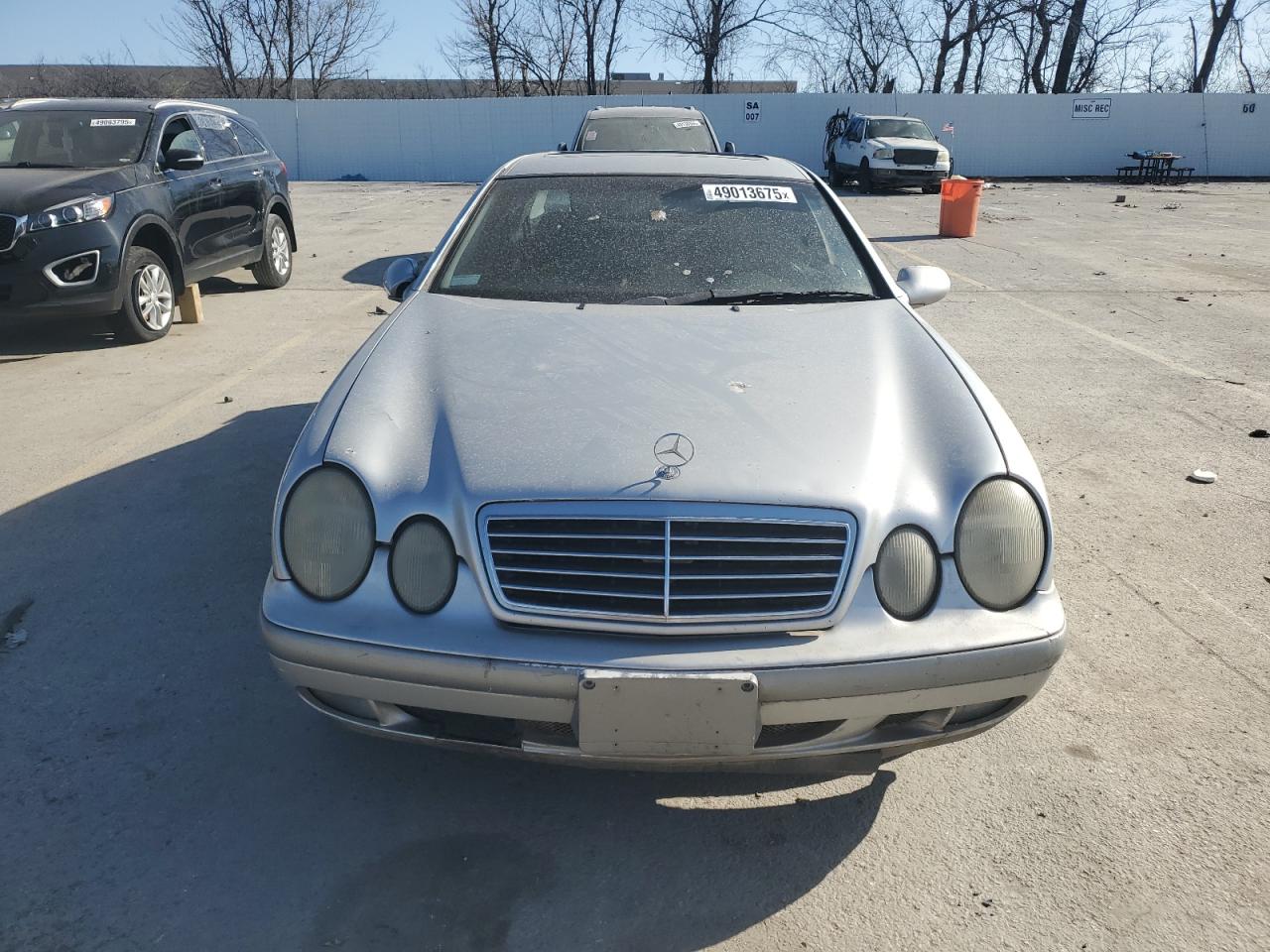 1998 Mercedes-benz Clk 320 Silver vin: WDBLJ65G3WF024431