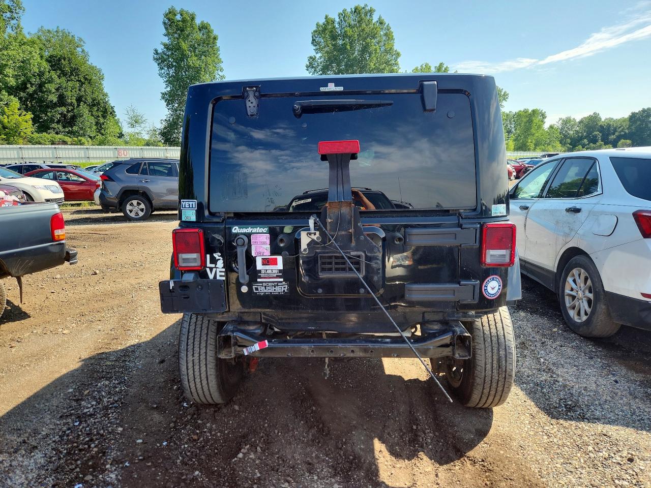 2014 Jeep Wrangler Sahara Black vin: 1C4AJWBG4EL320300