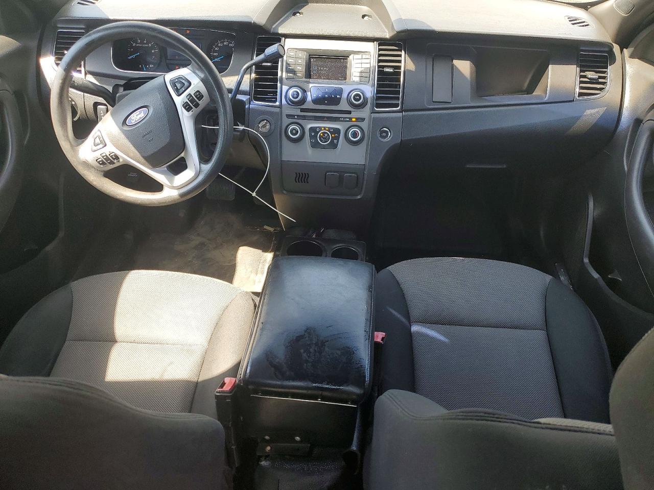 2015 Ford Taurus Police Interceptor White vin: 1FAHP2L82FG102336