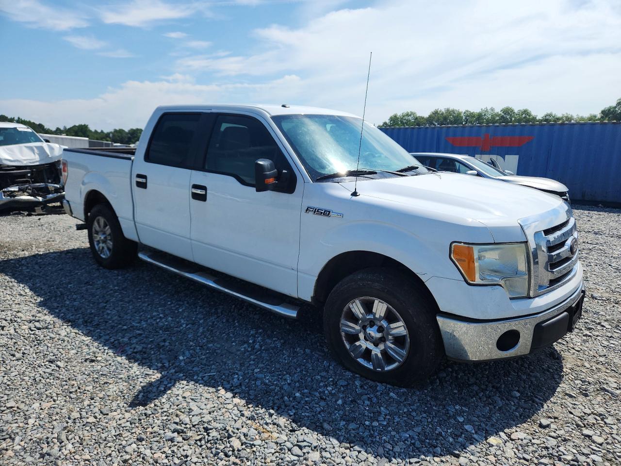 2010 Ford F150 Supercrew White vin: 1FTFW1CV5AFD49417