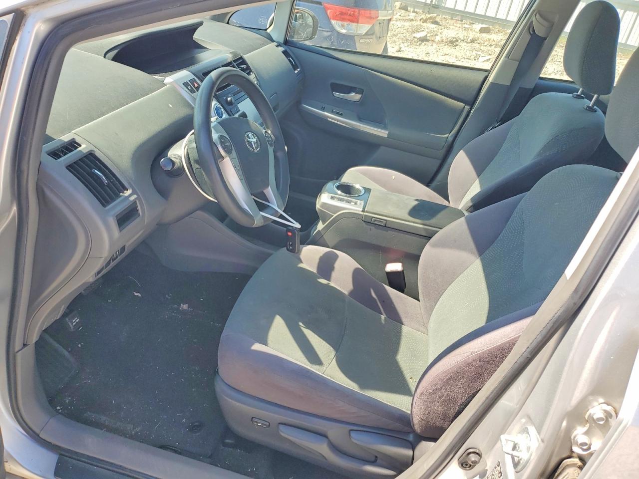2012 Toyota Prius V Two Silver vin: JTDZN3EU4C3158804