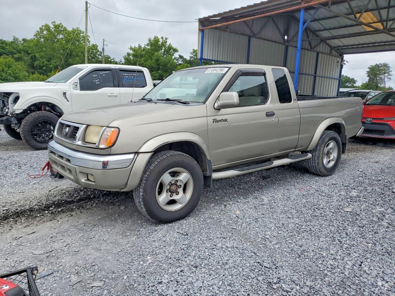 2000 Nissan Frontier Xe Desert Runner Silver vin: 1N6ED26T6YC321510