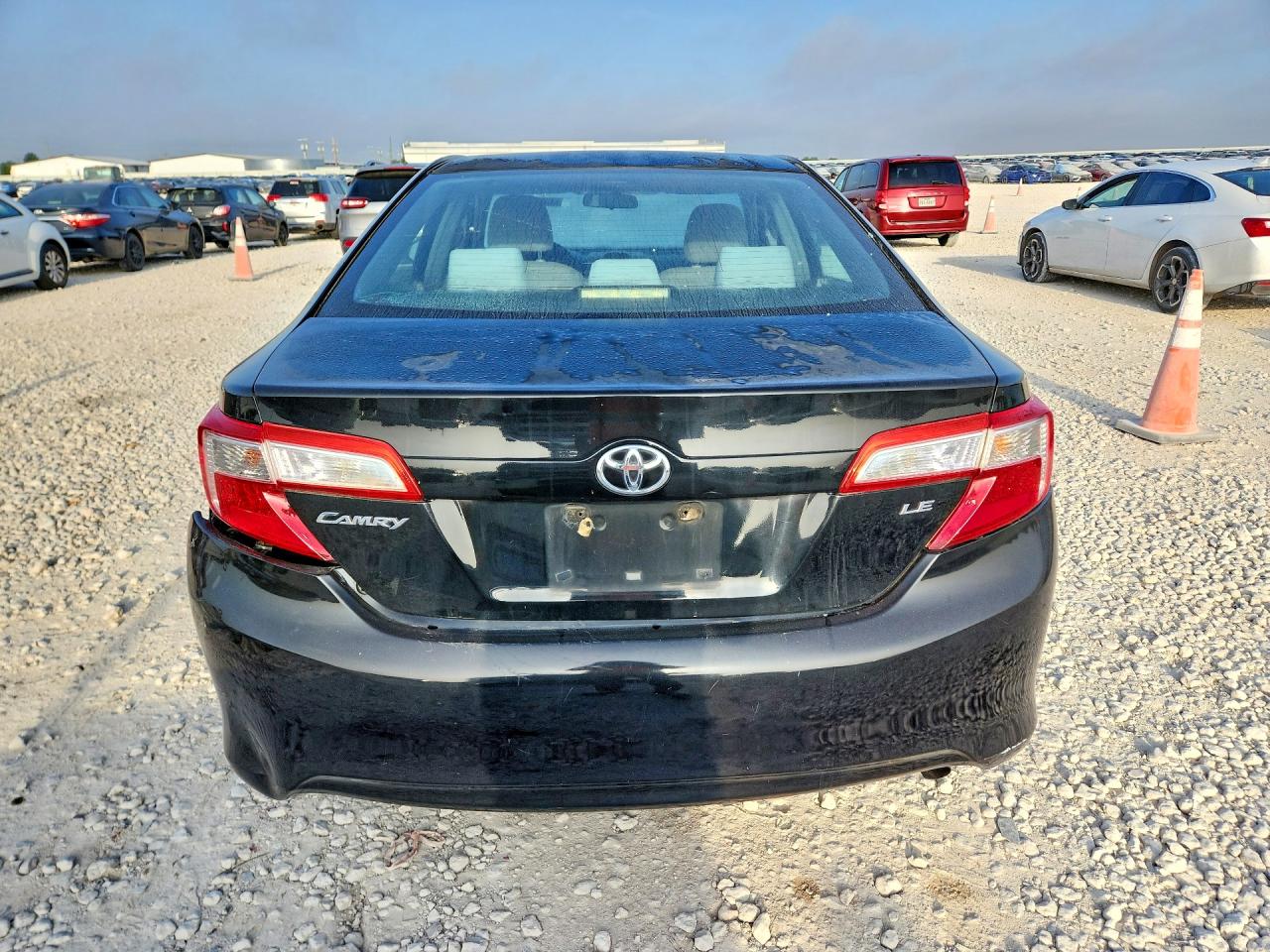 2012 Toyota Camry Le Черный vin: 4T1BF1FK0CU083038
