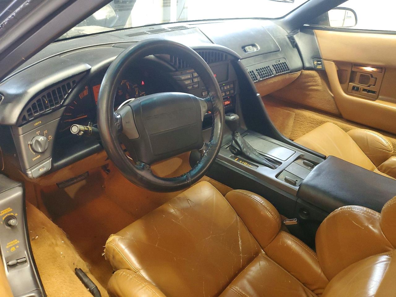 1990 Chevrolet Corvette Green vin: 1G1YY3381L5101563