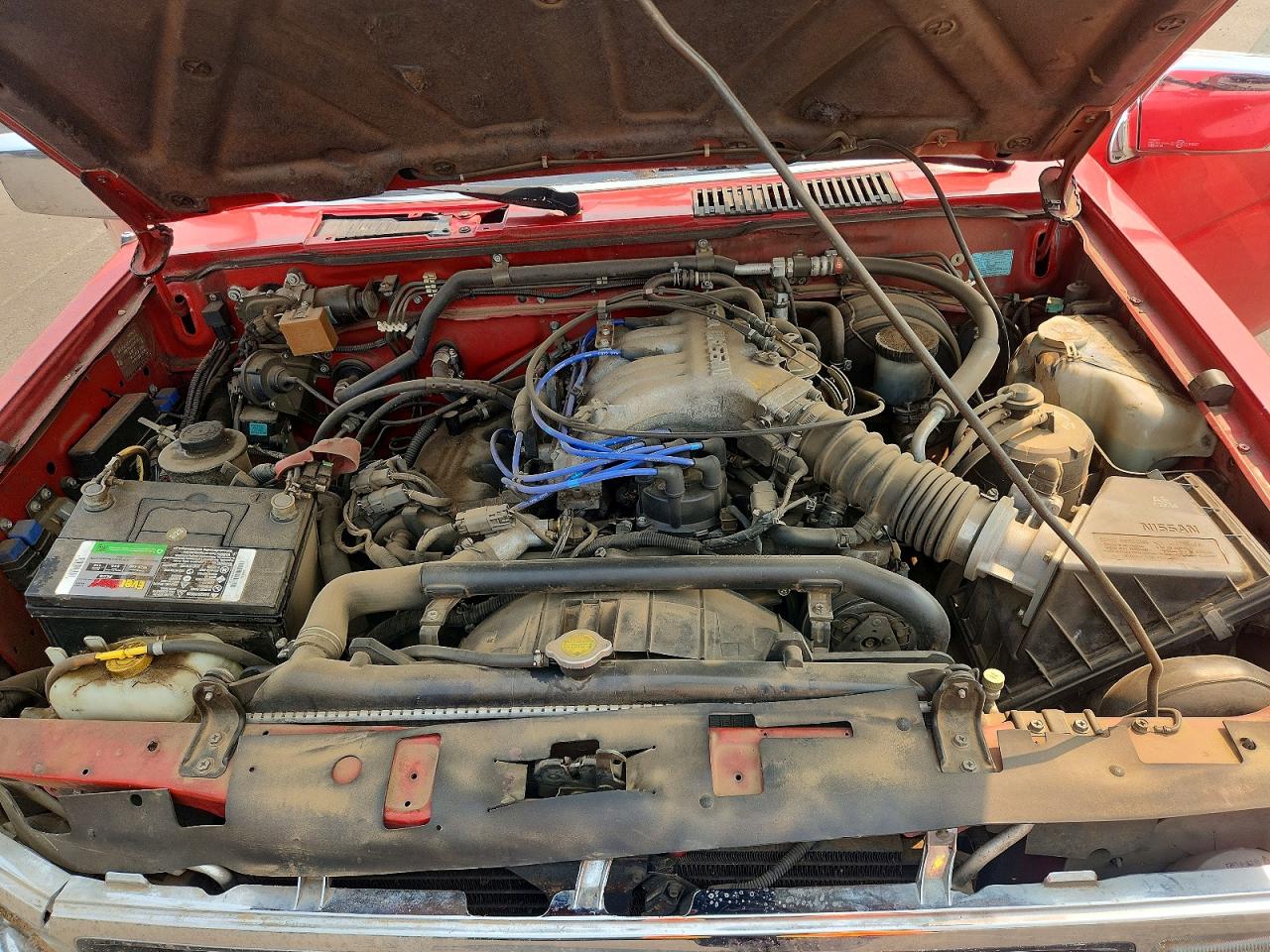 1993 Nissan Pathfinder Xe Red vin: JN8HD17Y5PW302260