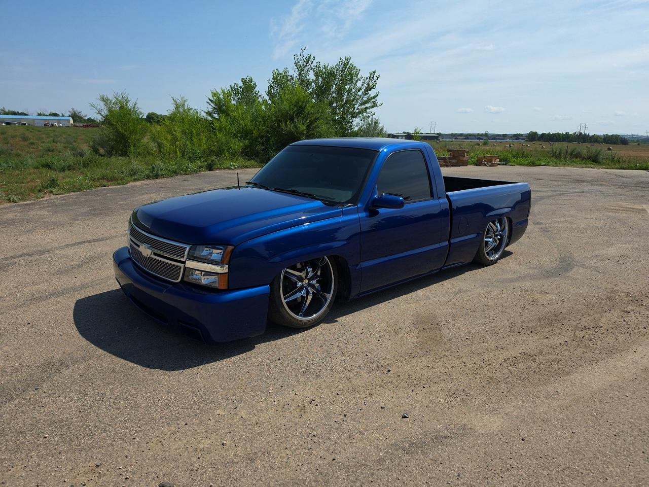 2007 Chevrolet Silverado C1500 Classic Синий vin: 3GCEC14X37G185693