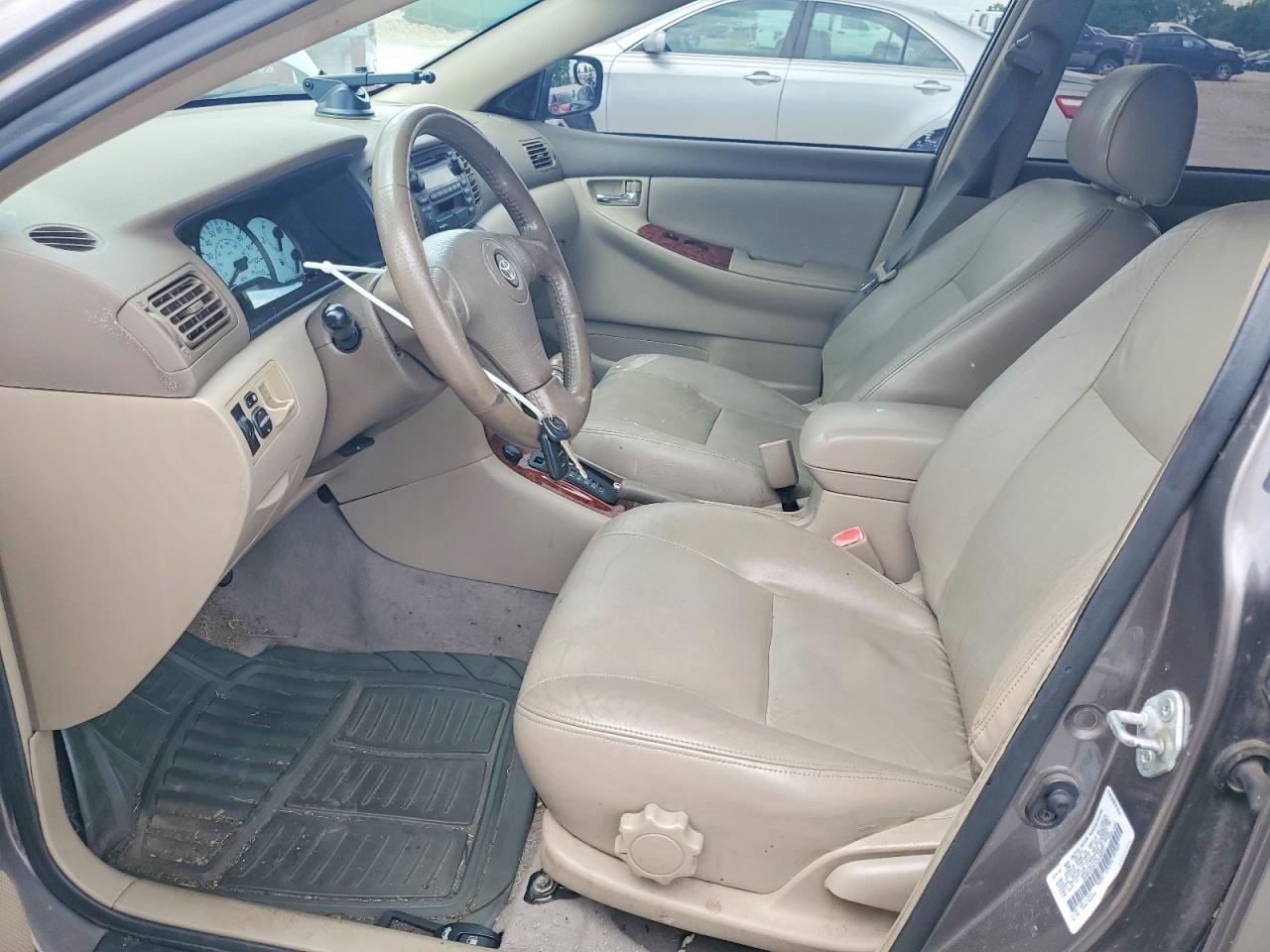 2004 Toyota Corolla Le Gray vin: 1NXBR38EX4Z236231