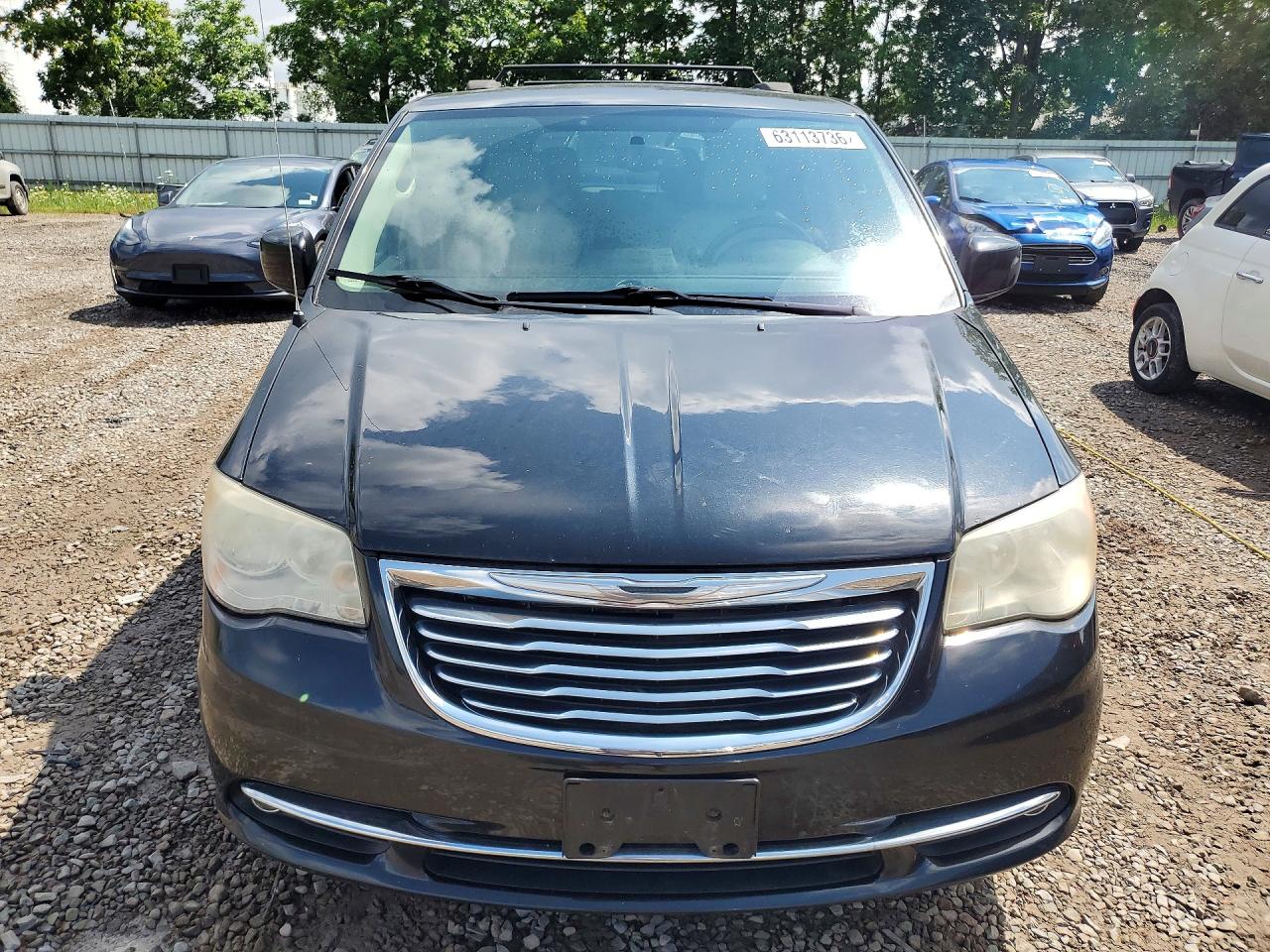 2013 Chrysler Town & Country Touring Черный vin: 2C4RC1BG0DR576858