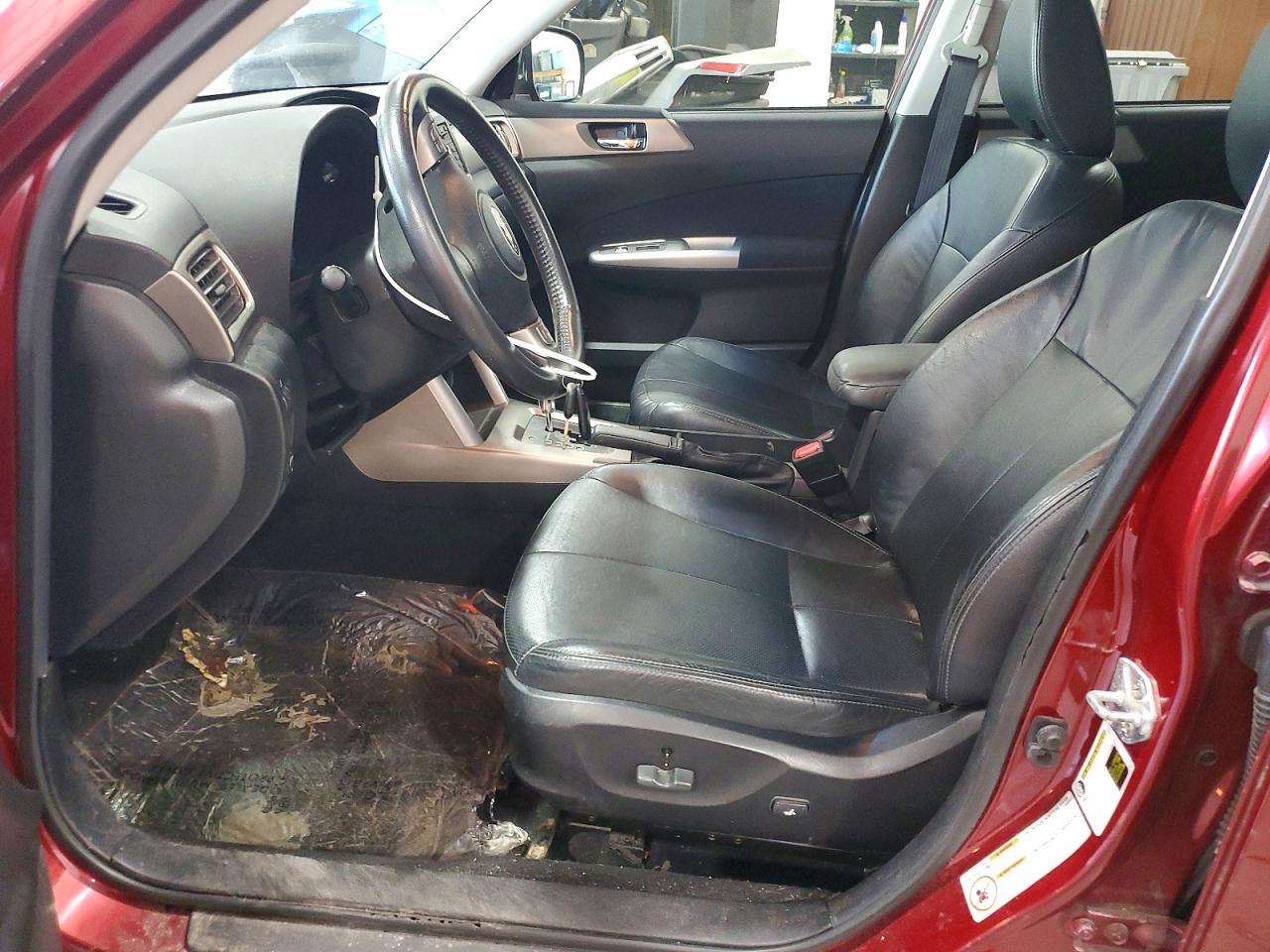 2009 Subaru Forester 2.5x Limited Maroon vin: JF2SH64679H766388