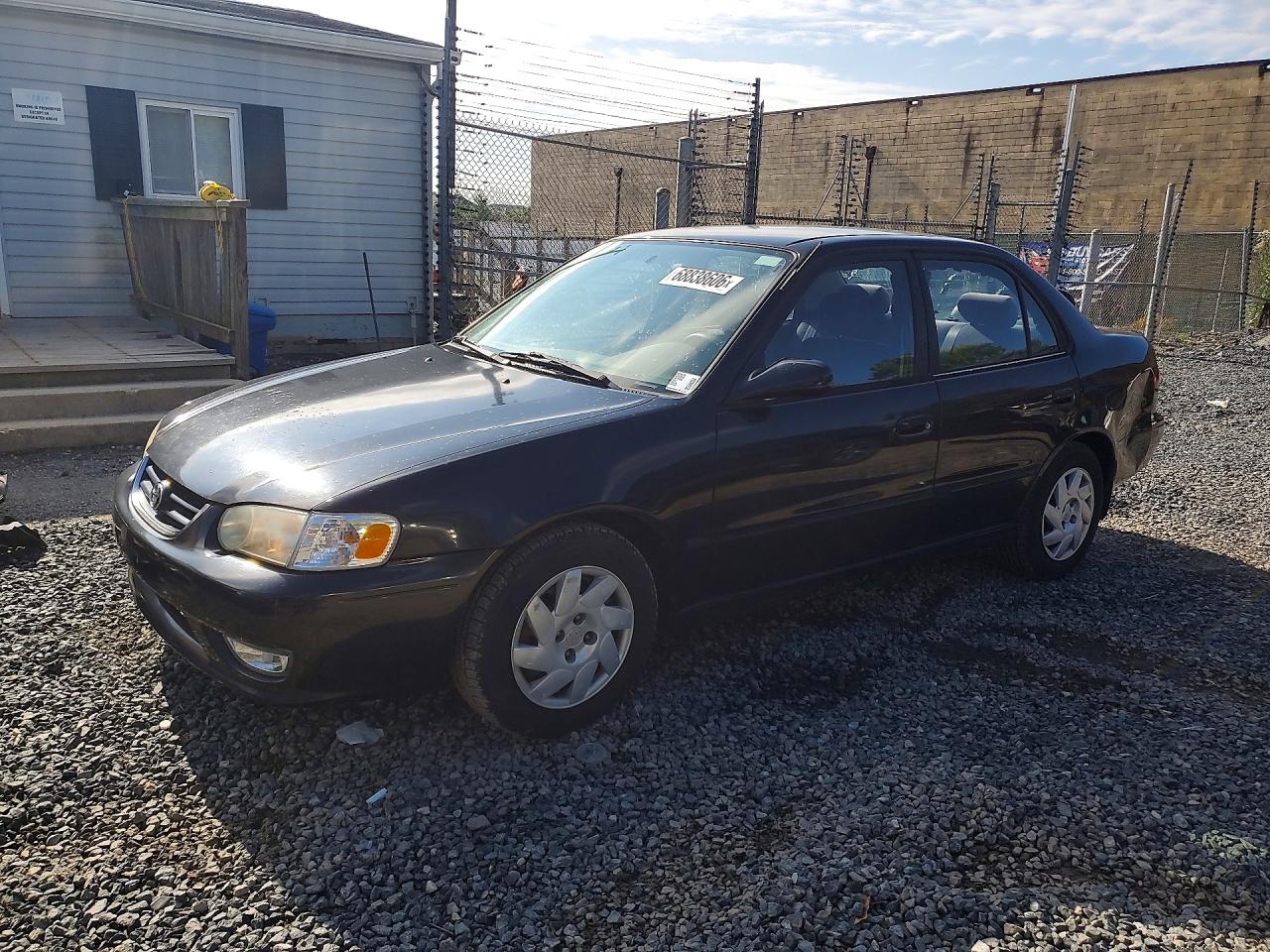 2002 Toyota Corolla S Black vin: 2T1BR12E32C548354