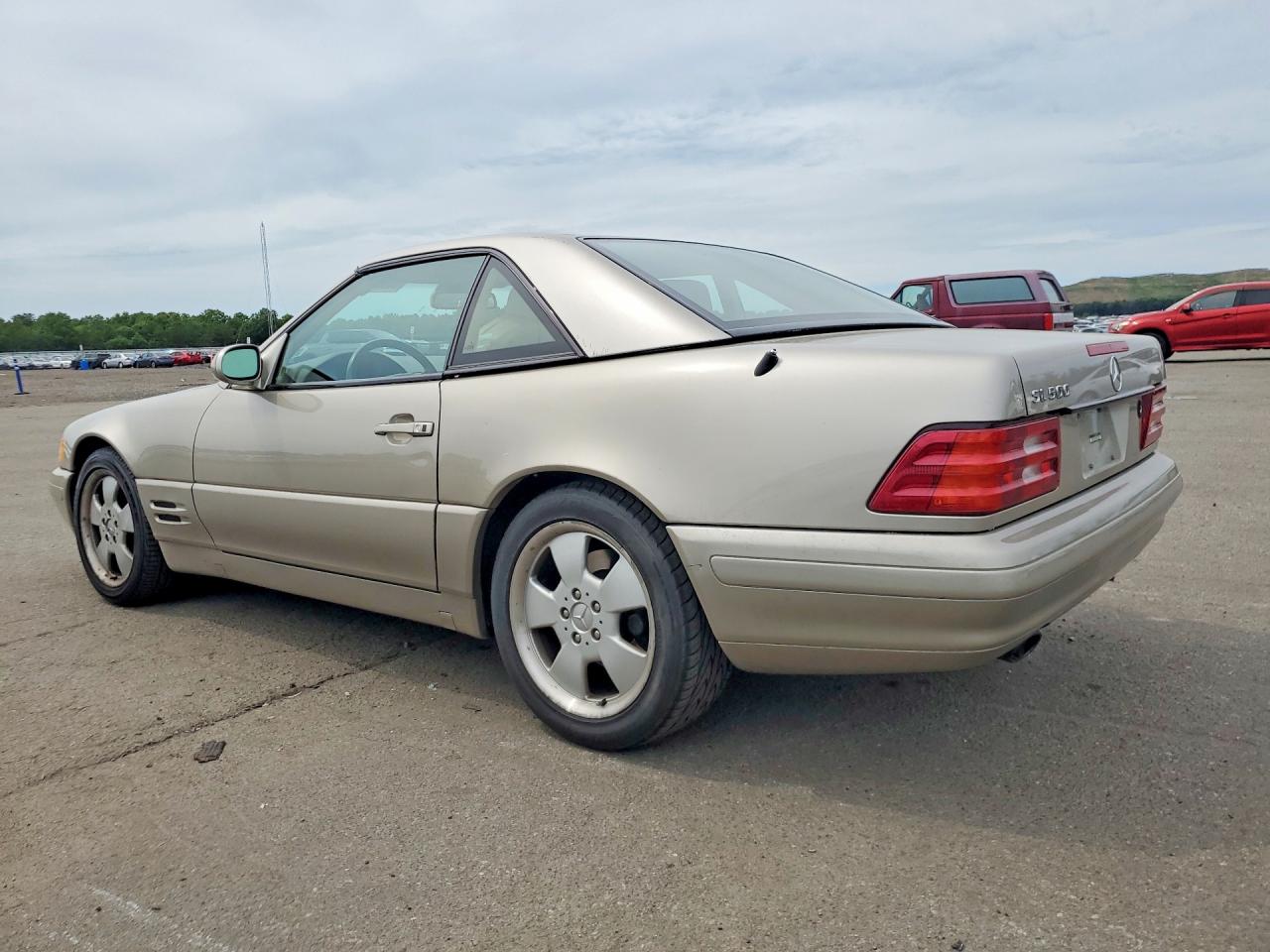 1999 Mercedes-benz Sl 500 Tan vin: WDBFA68F4XF183072