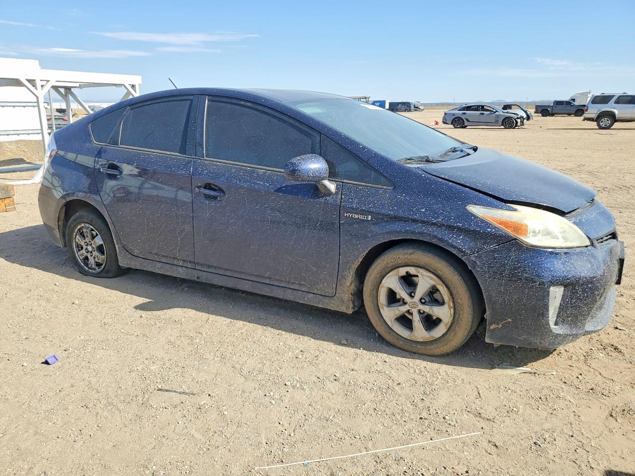 2012 Toyota Prius Four Синий vin: JTDKN3DU3C1547366