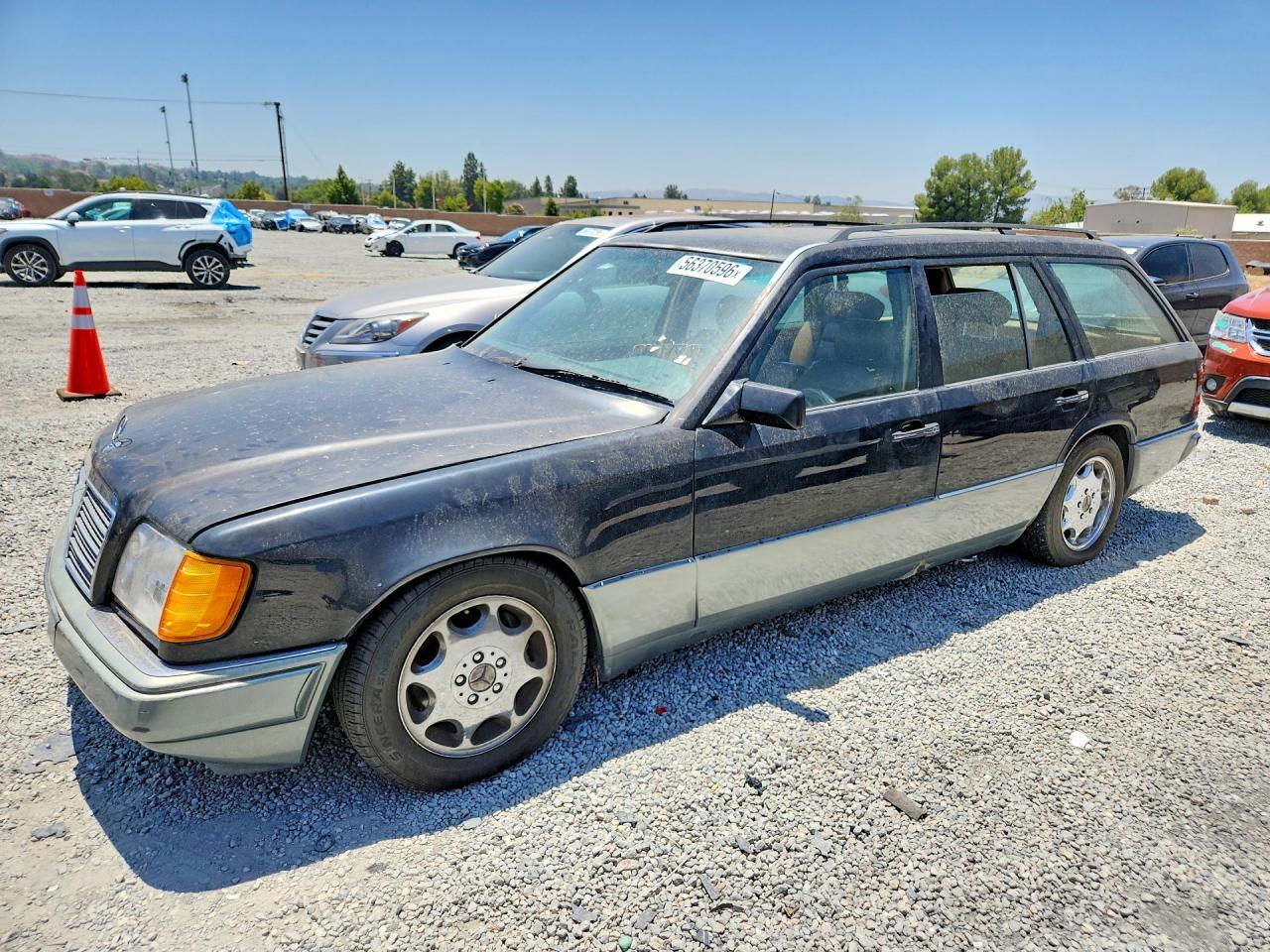 1995 Mercedes-benz E 320 Black vin: WDBEA92E5SF336113