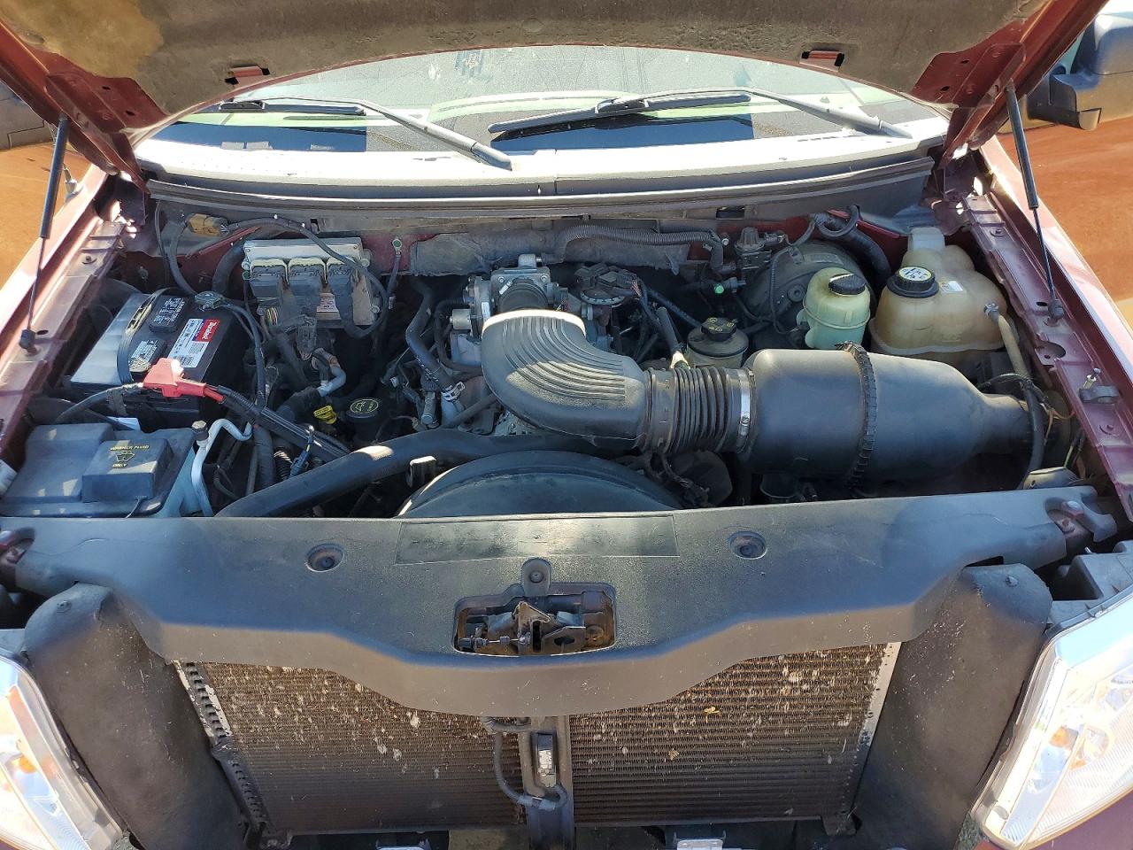 2004 Ford F150 Темно-бордовый vin: 1FTRX12W34NA71552