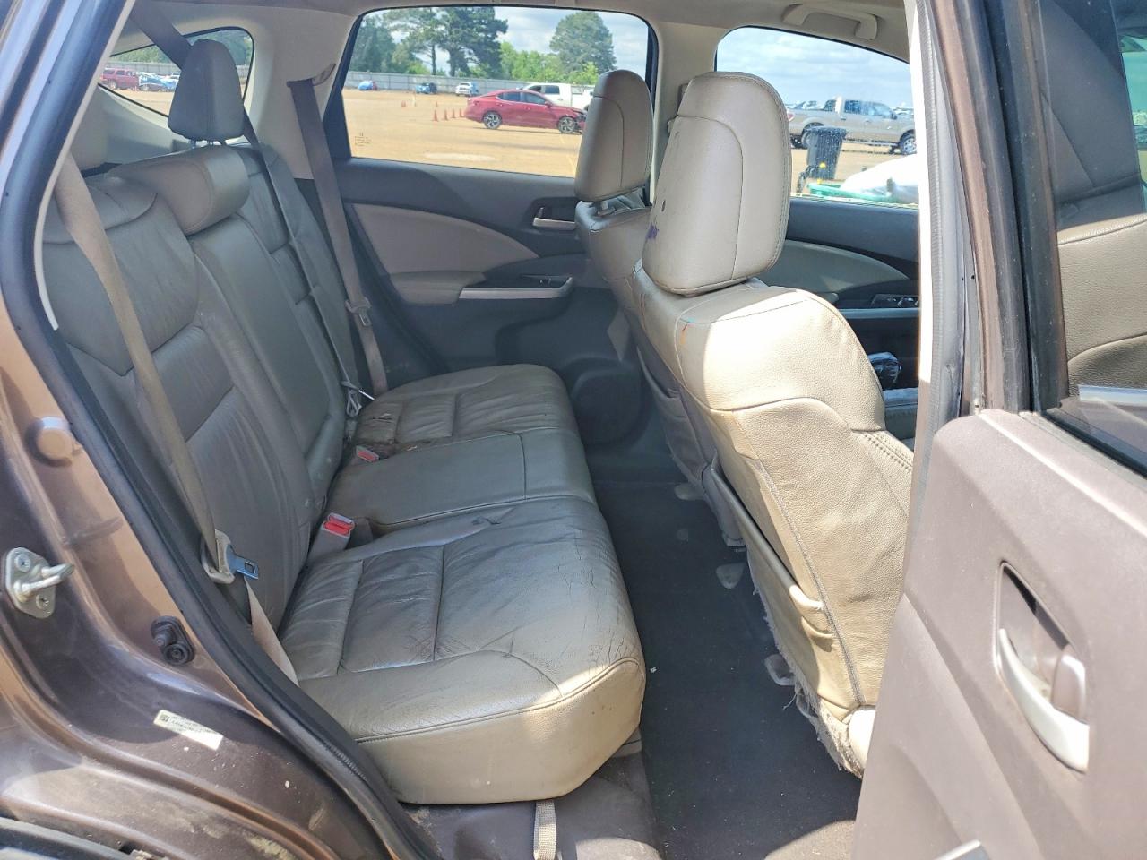 2014 Honda Cr-v Exl Серый vin: 5J6RM3H76EL016170