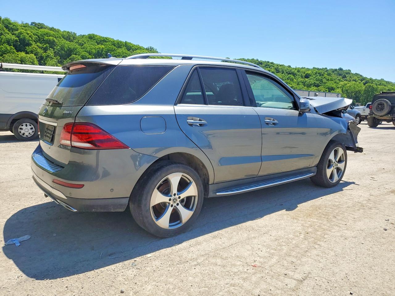 2017 Mercedes-benz Gle 350 4matic Gray vin: 4JGDA5HB0HA975715