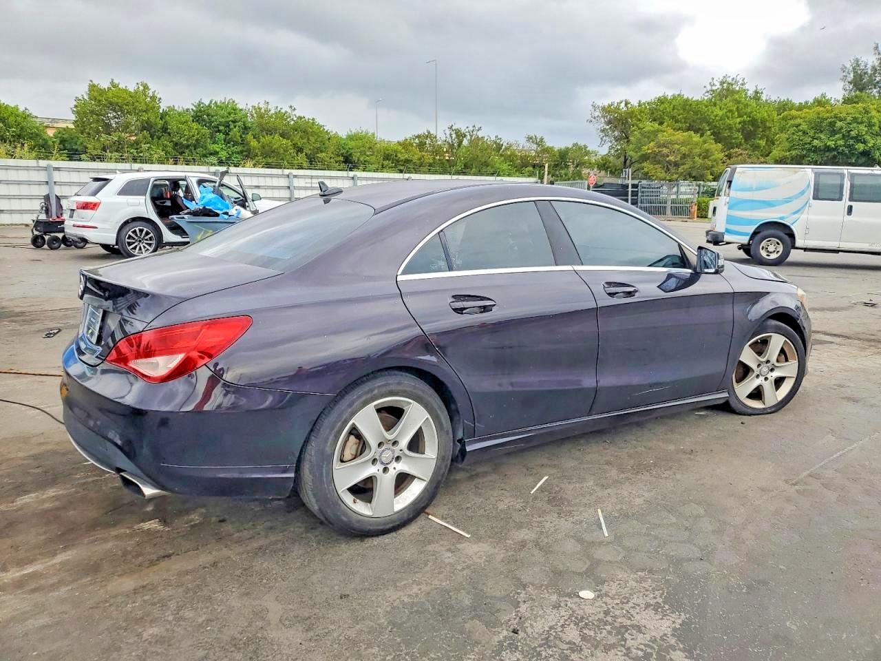 2015 Mercedes-benz Cla 250 Purple vin: WDDSJ4EB8FN254452