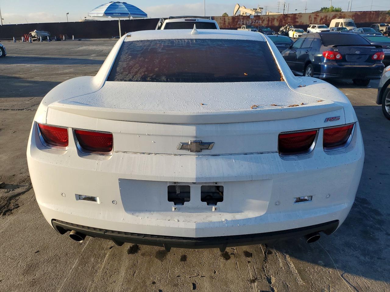 2012 Chevrolet Camaro Lt White vin: 2G1FC1E39C9195691