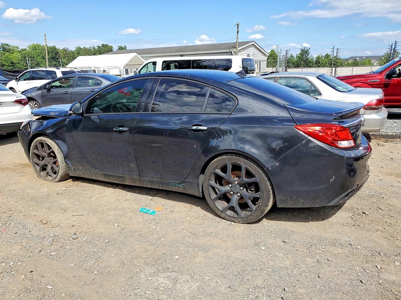 2013 Buick Regal Gs Black vin: 2G4GV5GV5D9163555