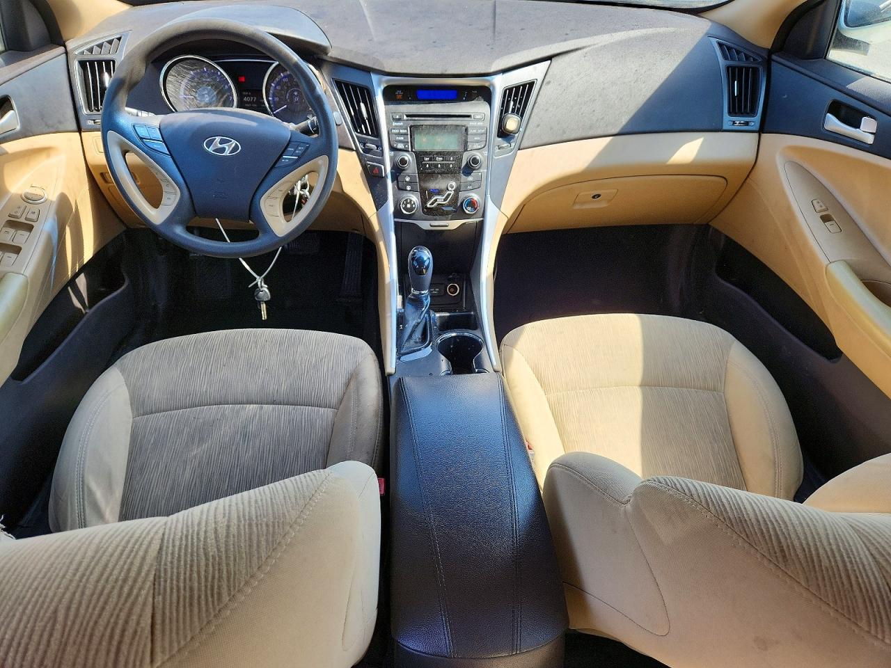 2013 Hyundai Sonata Gls White vin: 5NPEB4ACXDH759795