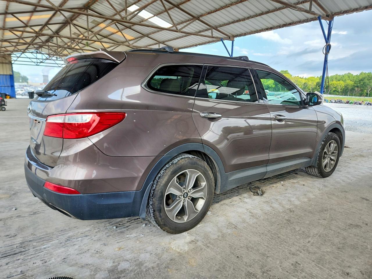 2013 Hyundai Santa Fe Gls Brown vin: KM8SN4HF7DU002879