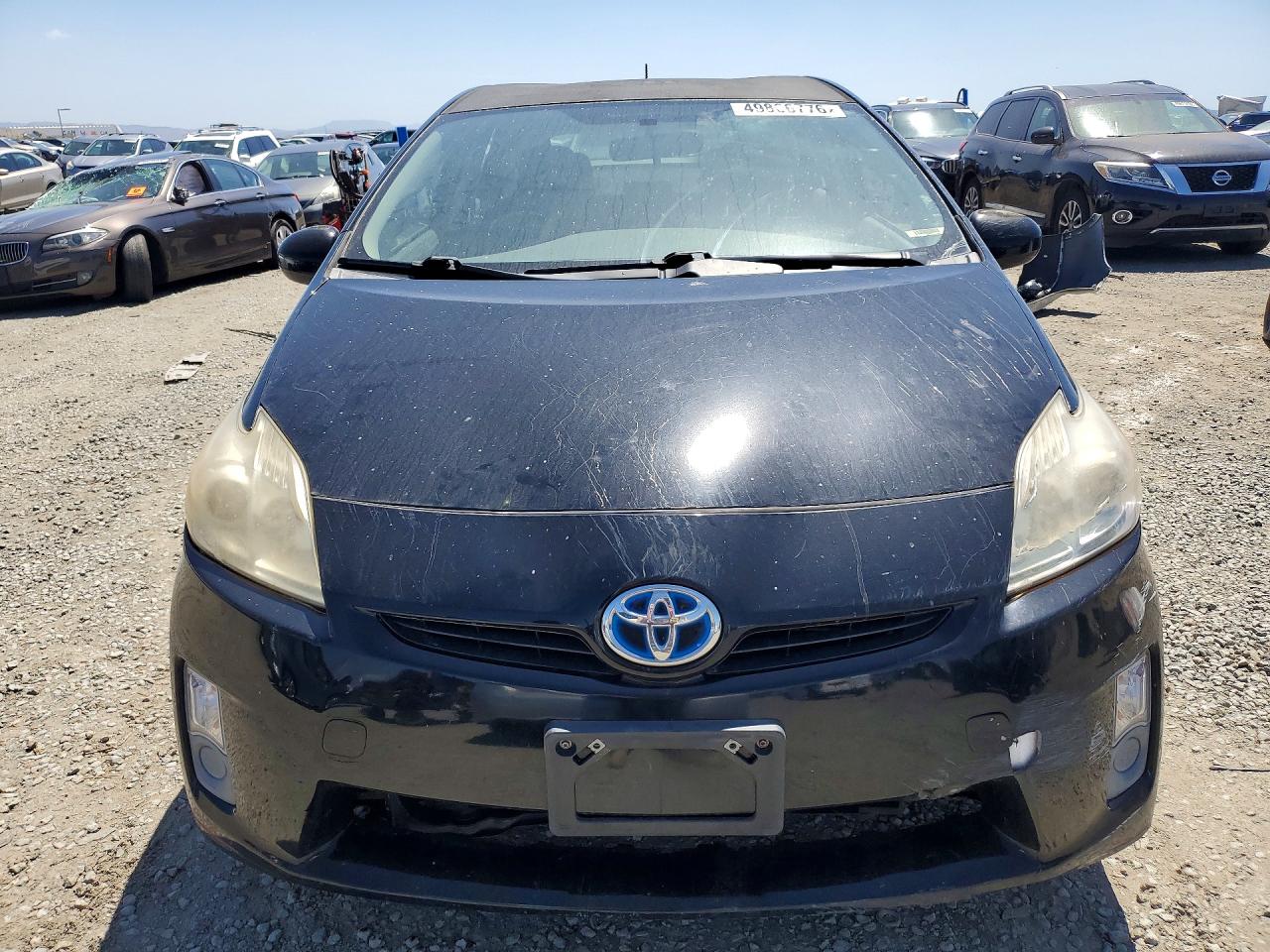 2010 Toyota Prius Iii Black vin: JTDKN3DU4A1312746