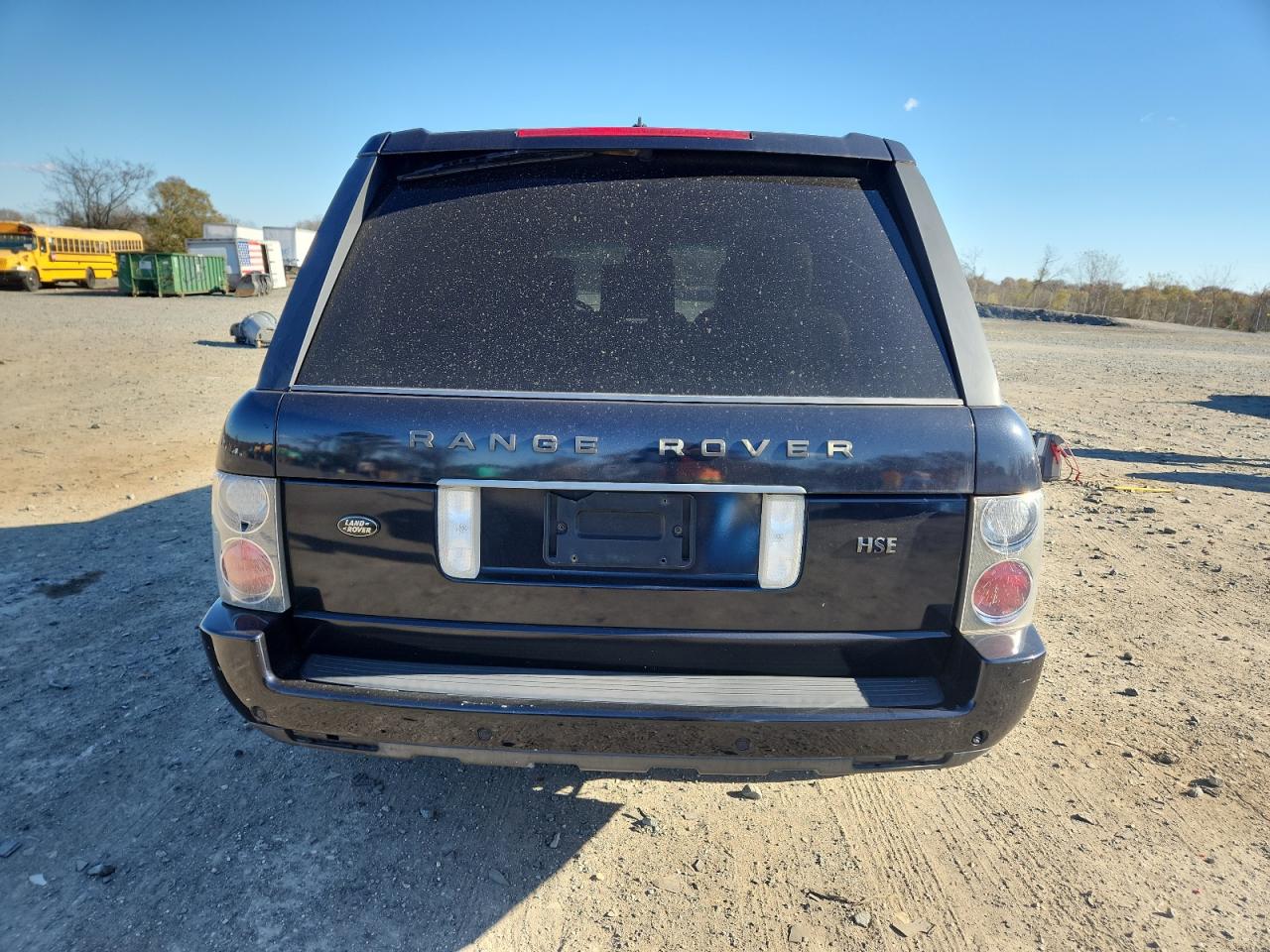 2005 Land Rover Range Rover Hse Синий vin: SALME114X5A190846